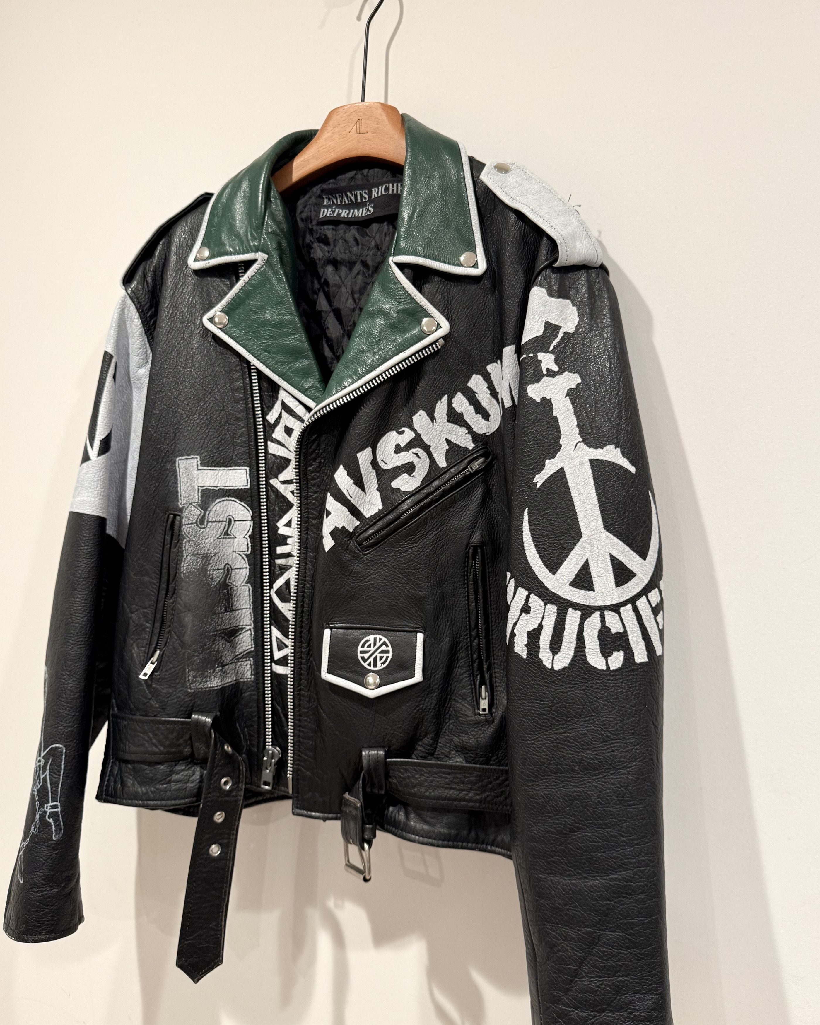 Enfants Riches Deprimes Enfants Riches Deprimes 1 of 1 GBH Leather Jacket Size US XL / EU 56 / 4 - 2 Thumbnail