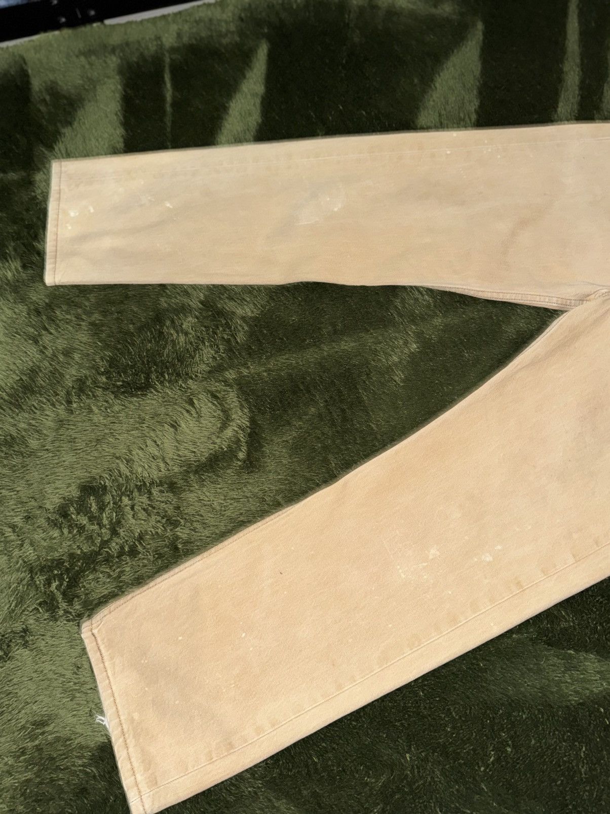 Levi's [W34/L32] Levi’s 501 USA Vintage Wash Beige Denim Pants Size US 34 / EU 50 - 6 Thumbnail