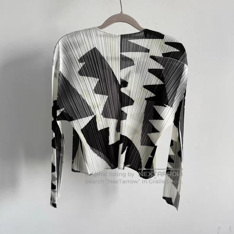 Issey Miyake Issey Miyake Color Block Coat Size L / US 10 / IT 46 - 2 Thumbnail