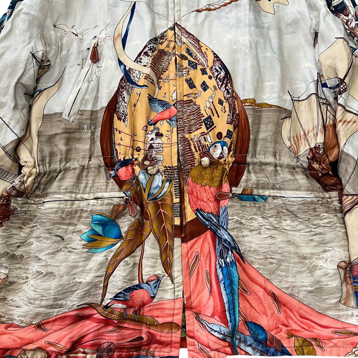 HERMES 90s MARGIELA Vintage Reversible Silk Jacket