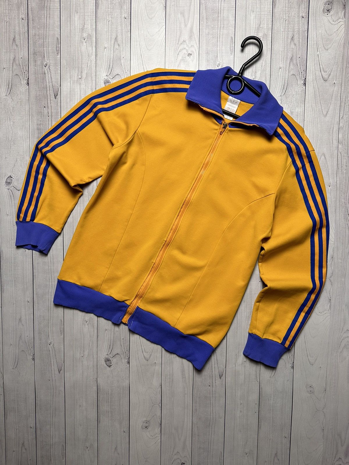 Adidas Streetwear Vintage Vintage adidas jacket retro west Germany size M rare orange Grailed