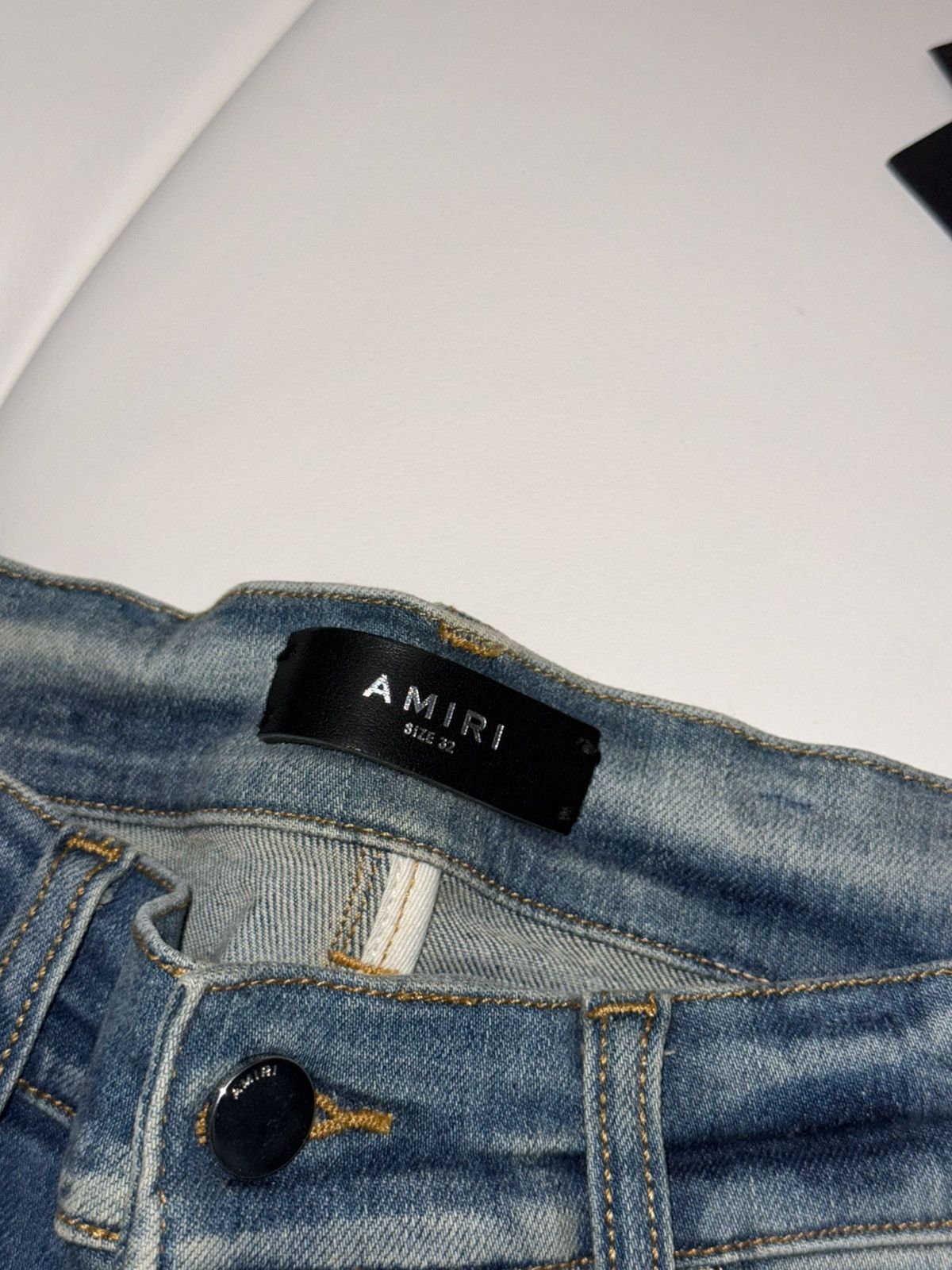 Amiri Amiri mx1 patch jeans Size US 32 / EU 48 - 4 Thumbnail