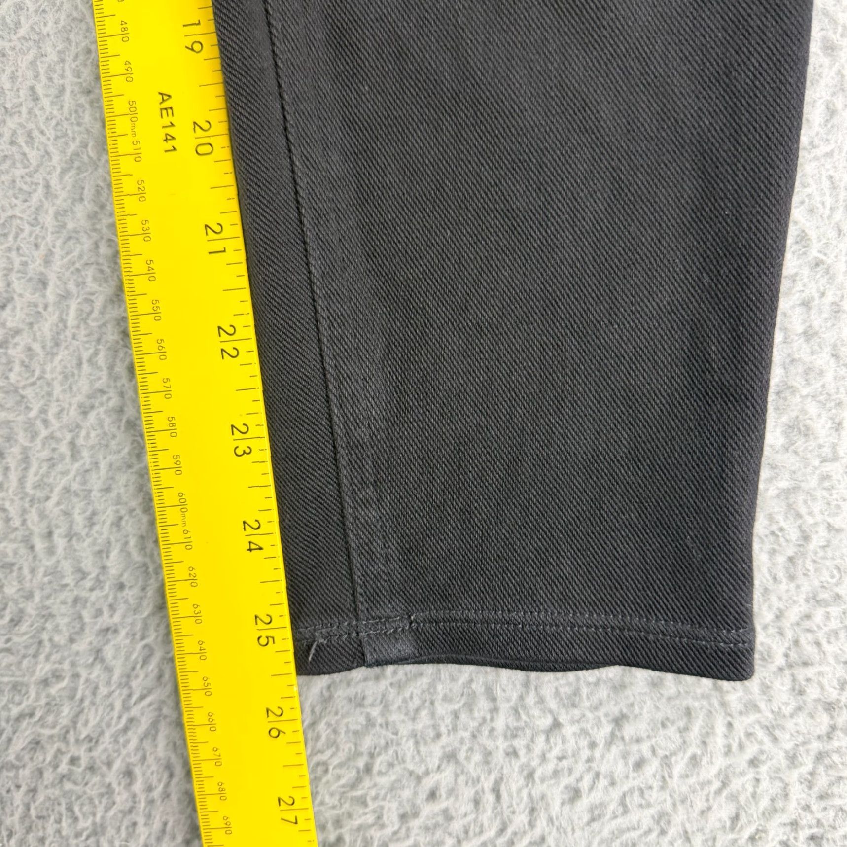 Spanx Spanx Ankle Pants Womens Large Black Pull On Stretch Mid-Rise Size 36" / US 14 / IT 50 - 6 Thumbnail