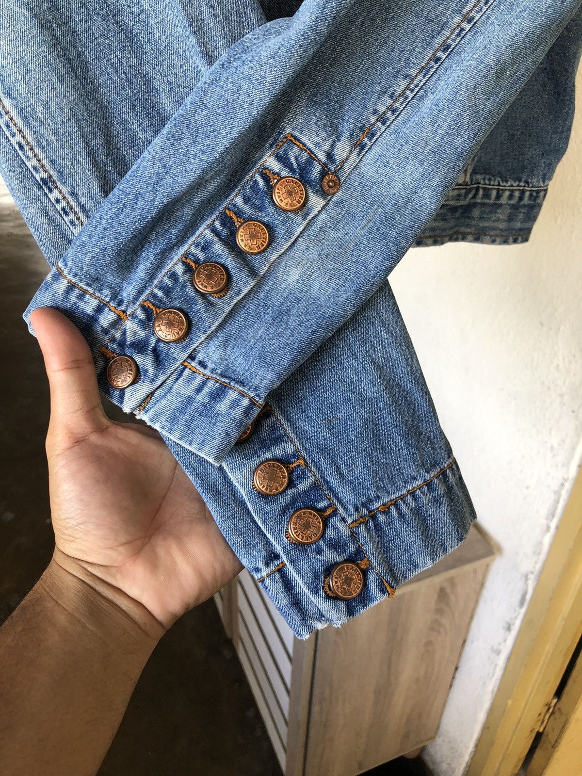 Jean Paul Gaultier Vintage 90s Jean Paul Gaultier Denim Trucker Jacket Size US M / EU 48-50 / 2 - 11 Thumbnail