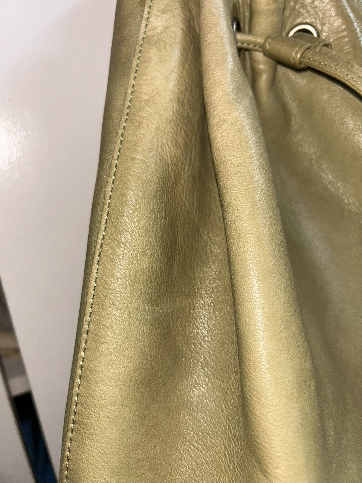 Jean Paul Gaultier Leather Drawstring Backpack Size ONE SIZE - 15 Thumbnail