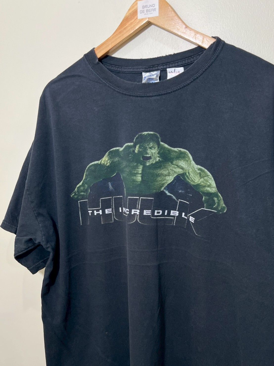 Marvel Comics × Vintage Vintage 00's Hulk The Incredible shirt bnz01 Size US XL / EU 56 / 4 - 1 Thumbnail