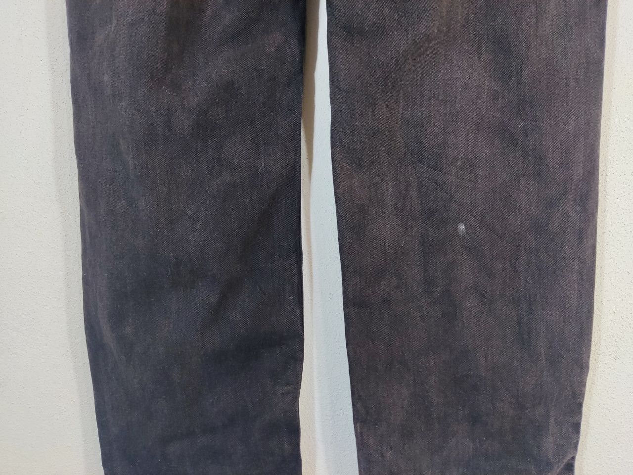 Levi's vintage levis 550 relaxed fit black denim nice design Size US 37 - 10 Thumbnail