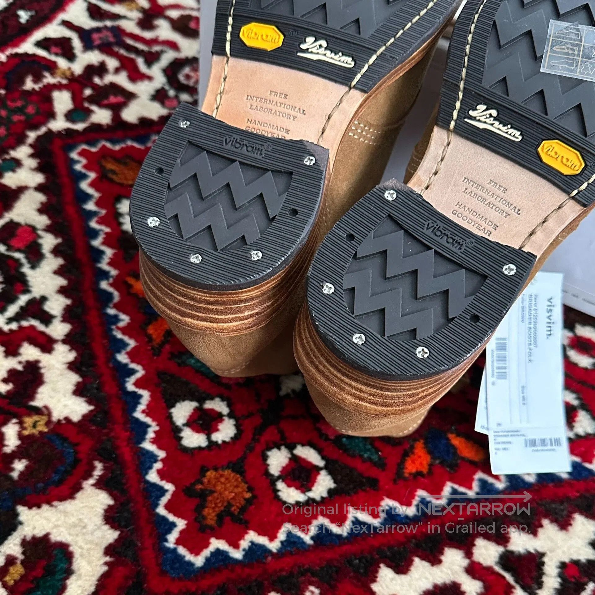 Visvim visvim Brigadier Boots in Beige. Size US 8.5 / EU 41-42 - 8 Thumbnail
