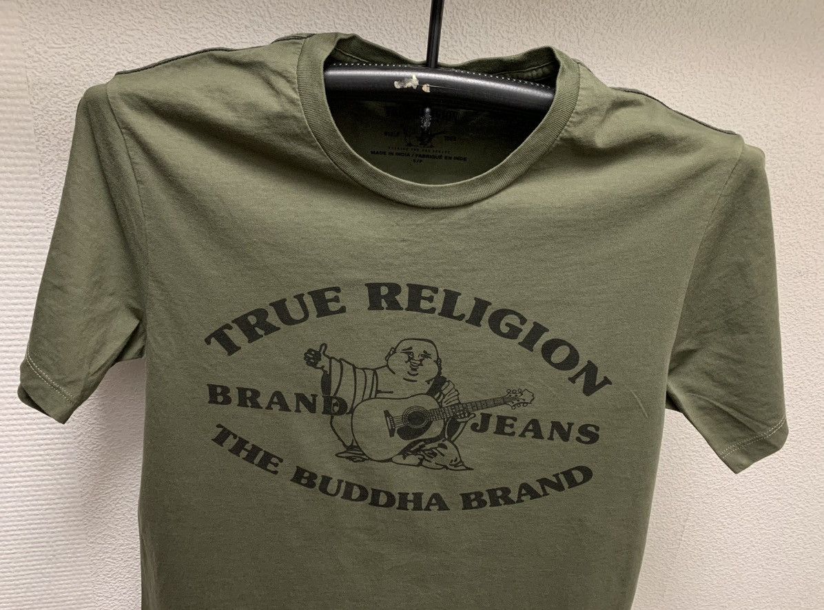 True Religion True Religion Buddha brand olive t-shirt big logo S sz Japan Size US S / EU 44-46 / 1 - 4 Thumbnail