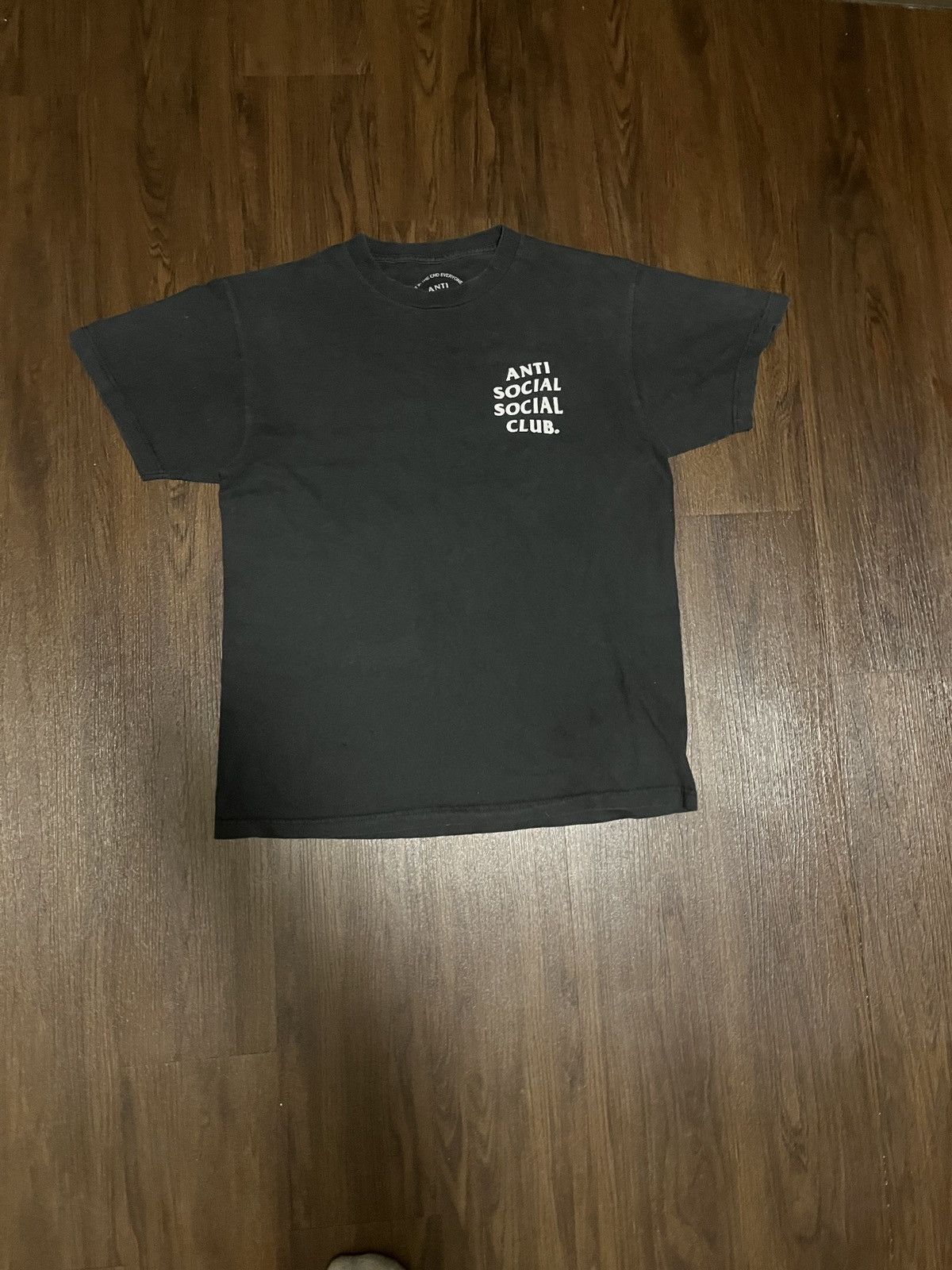 Anti Social Social Club ASSC Cherry Blossom Butterfly Tee Black (M) Size US M / EU 48-50 / 2 - 2 Thumbnail