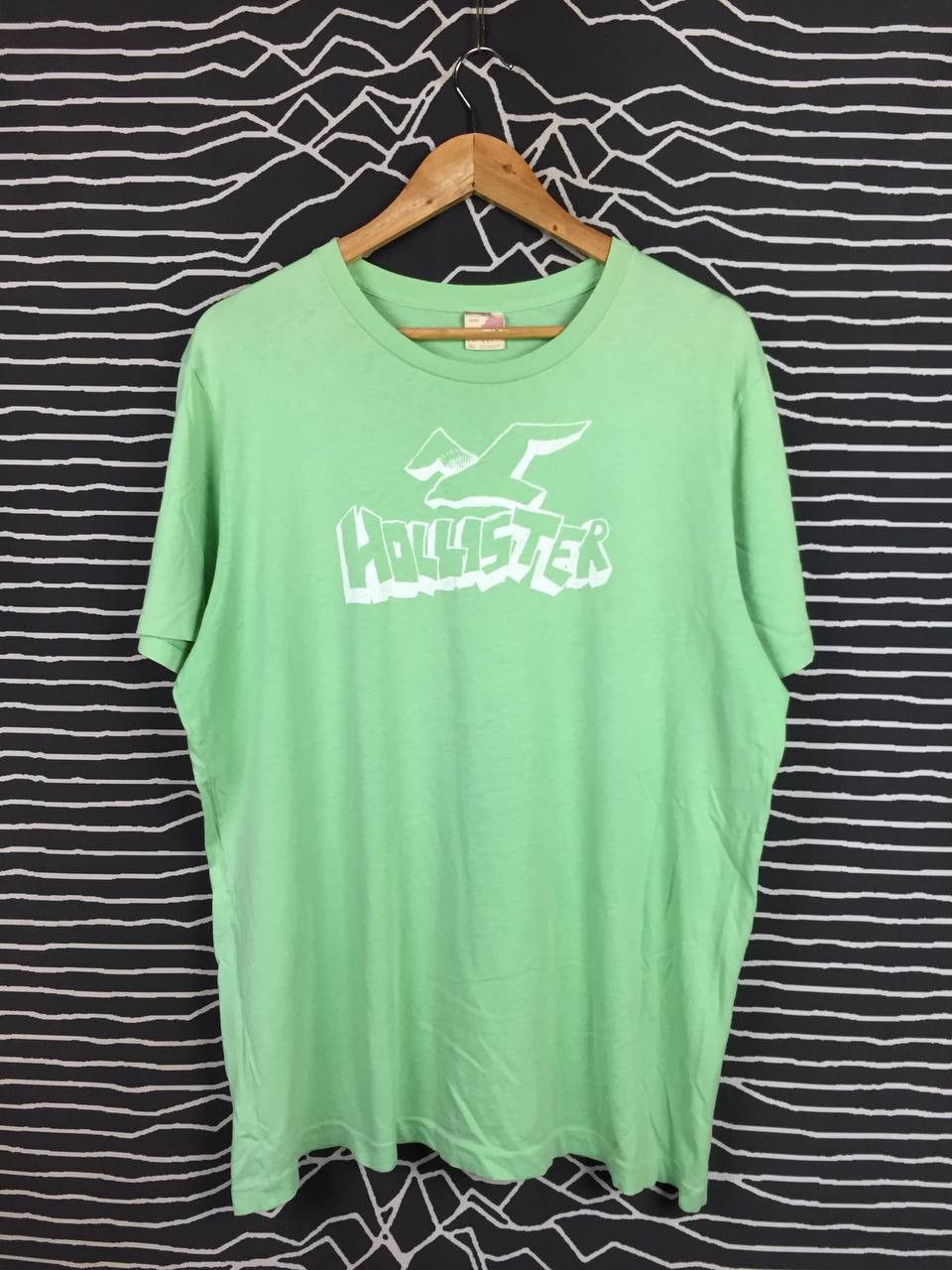 Hollister Vtg Hollister Big Logo Spell Out Tee Single Stitch Size US XL / EU 56 / 4 - 1 Thumbnail