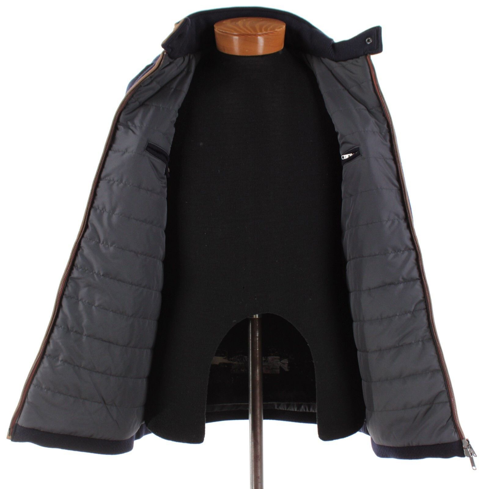 Luciano Barbera Luciano Barbera Jacket Size M US In Blue Wool Blend Size US M / EU 48-50 / 2 - 9 Thumbnail