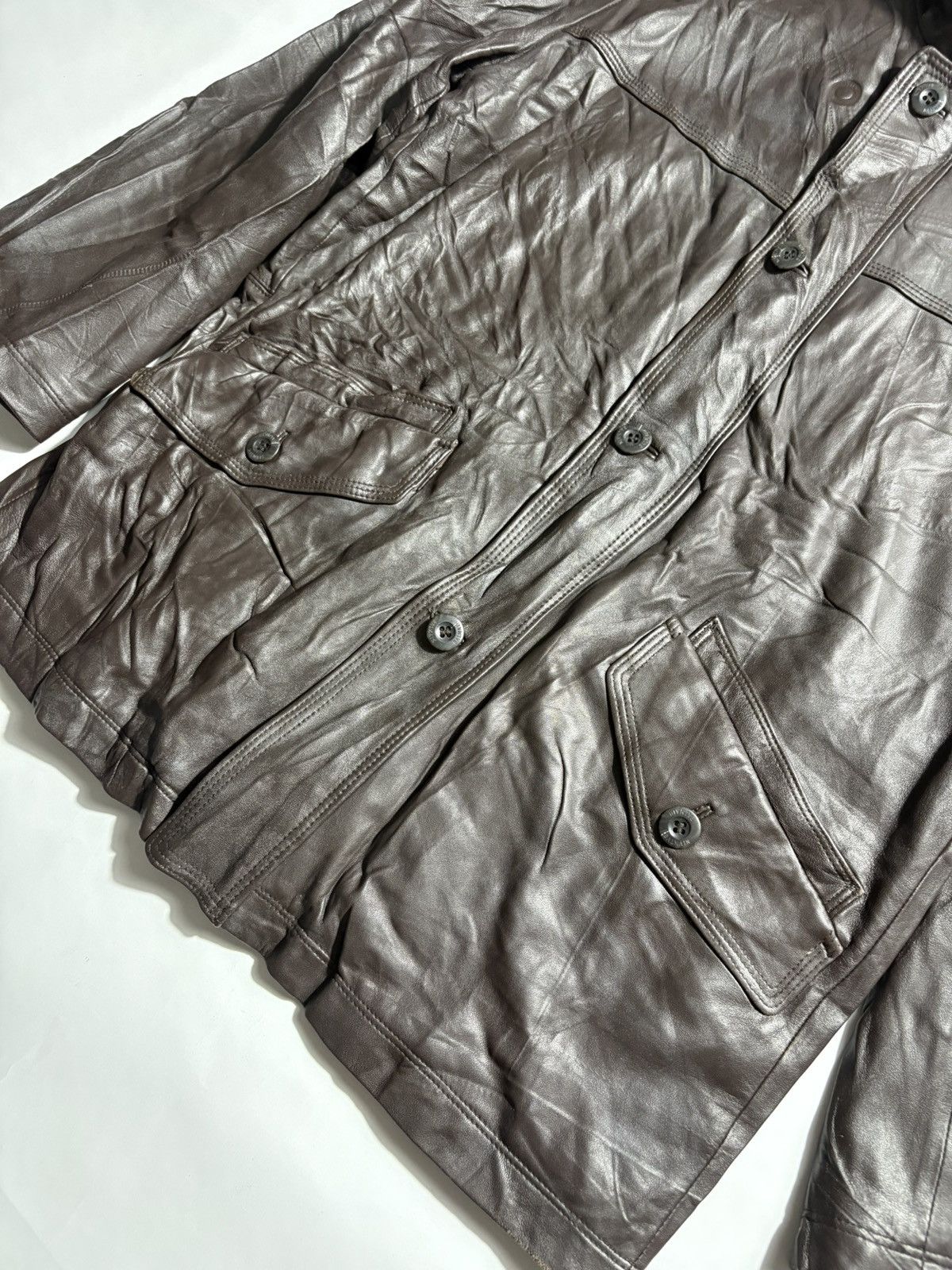Balmain VINTAGE BALMAIN LEATHER JACKET Size US M / EU 48-50 / 2 - 3 Thumbnail