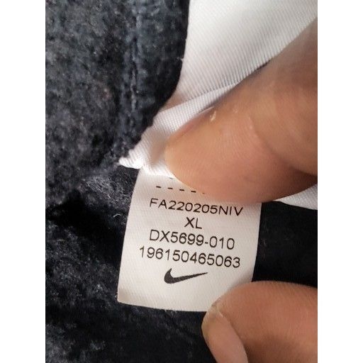 Nike Nike Sportswear Club Hoodie Men Youth Sz XL Logo Black DX569 Size S / US 4 / IT 40 - 8 Thumbnail