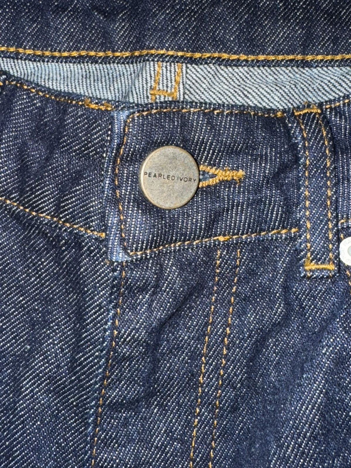 Other Pearled Ivory 1211 Raw Indigo Denim Size US 30 / EU 46 - 4 Thumbnail