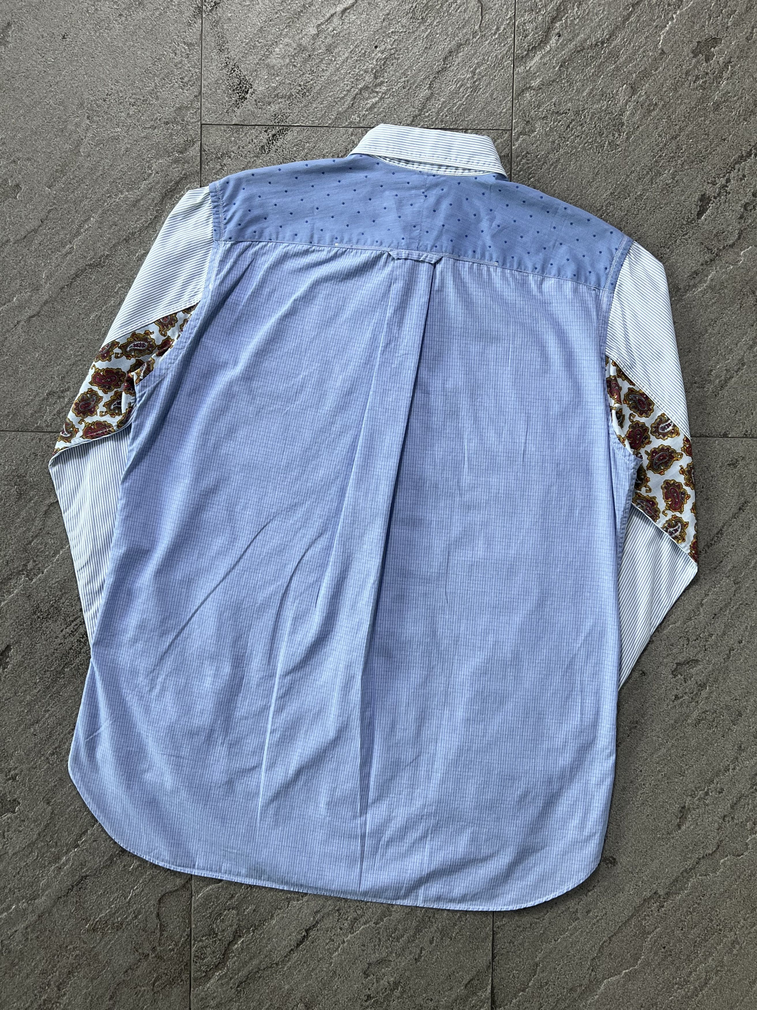 Junya Watanabe Junya Watanabe Comme des Garçons MAN patchwork shirt Size US S / EU 44-46 / 1 - 2 Thumbnail