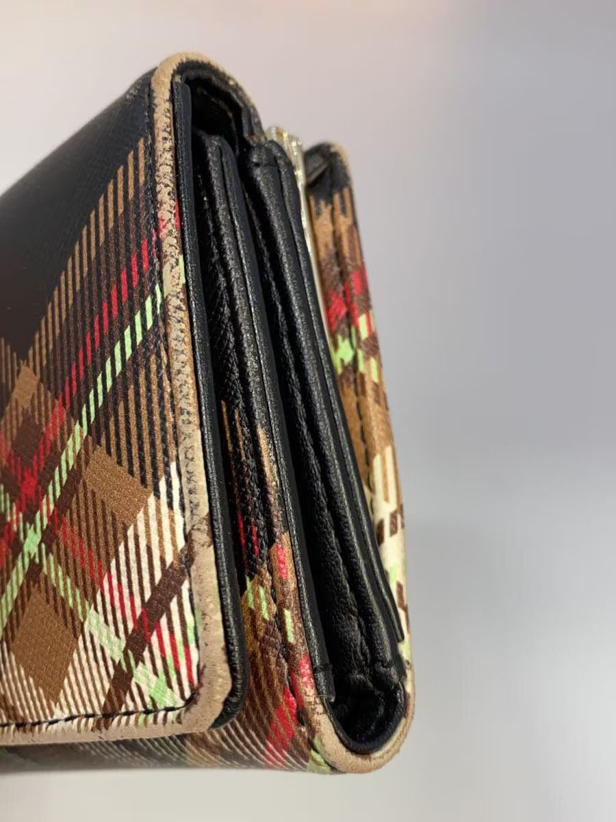 Vivienne Westwood Plaid Orb Vegan Leather Wallet Size ONE SIZE - 4 Thumbnail