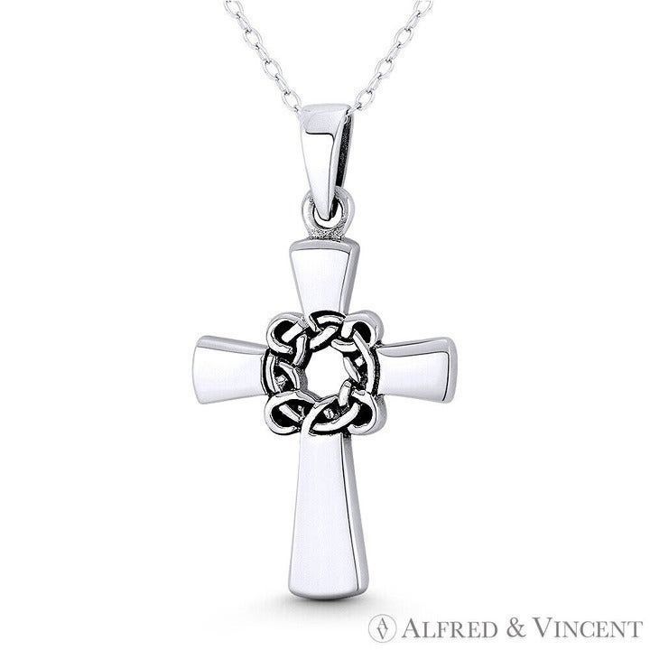 Other Irish Gaelic Celtic Knot Icovellavna Cross Pendant Size ONE SIZE - 1 Preview