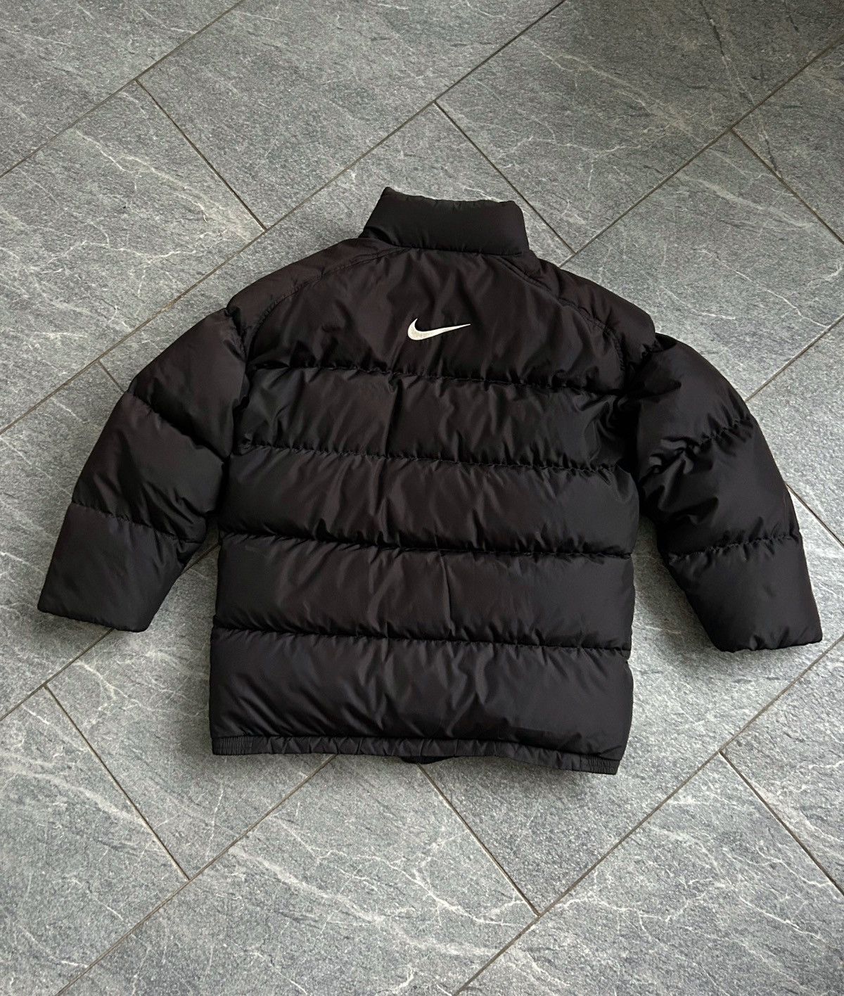 Nike Vintage puffer nike swoosh down jacket 00s Size M / US 6-8 / IT 42-44 - 1 Thumbnail