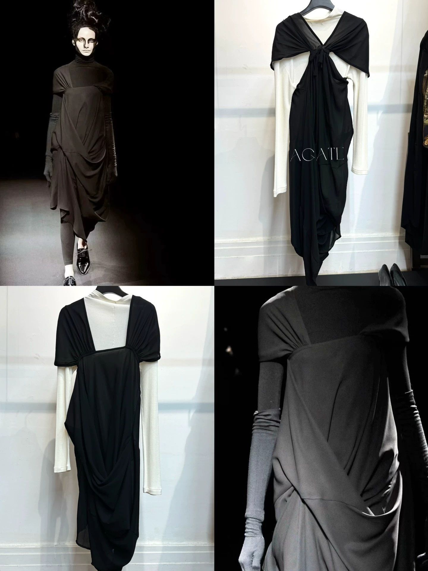 Comme des Garcons Comme des Garcons Runway Deconstructed Bow Dress Size S / US 4 / IT 40 - 5 Thumbnail