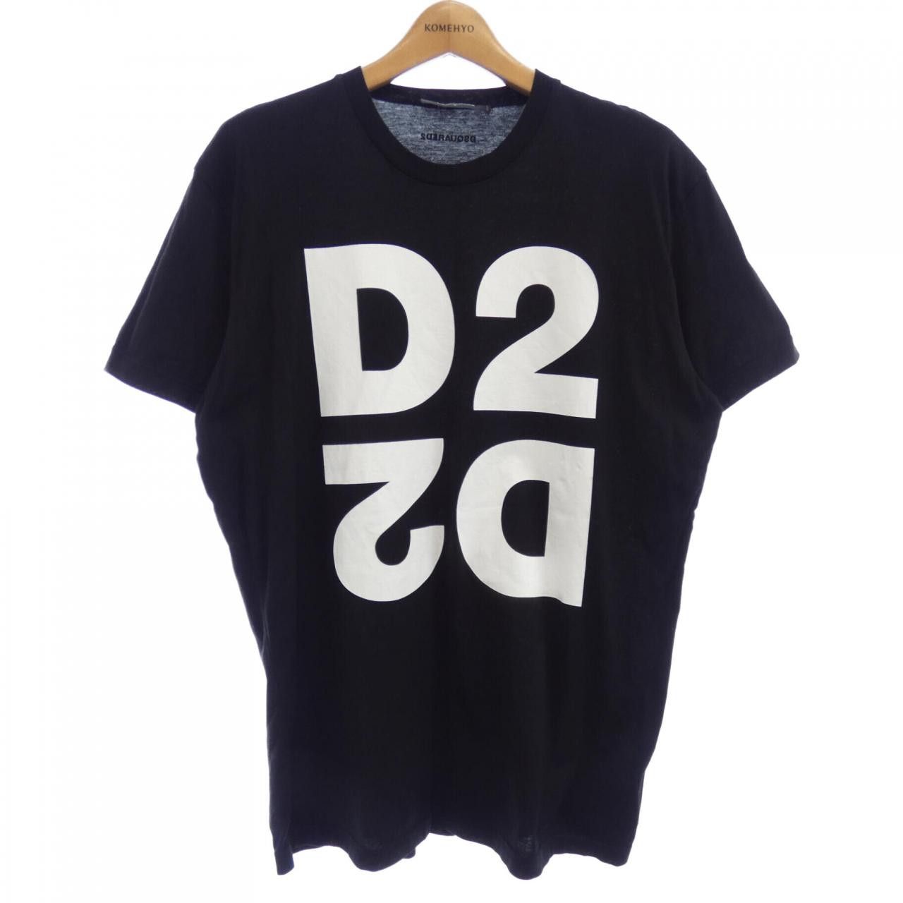 Other Other Dsquared2 T-shirt Cotton T-Shirts S74GD0704 DUTY FREE for USA Size ONE SIZE - 1 Thumbnail
