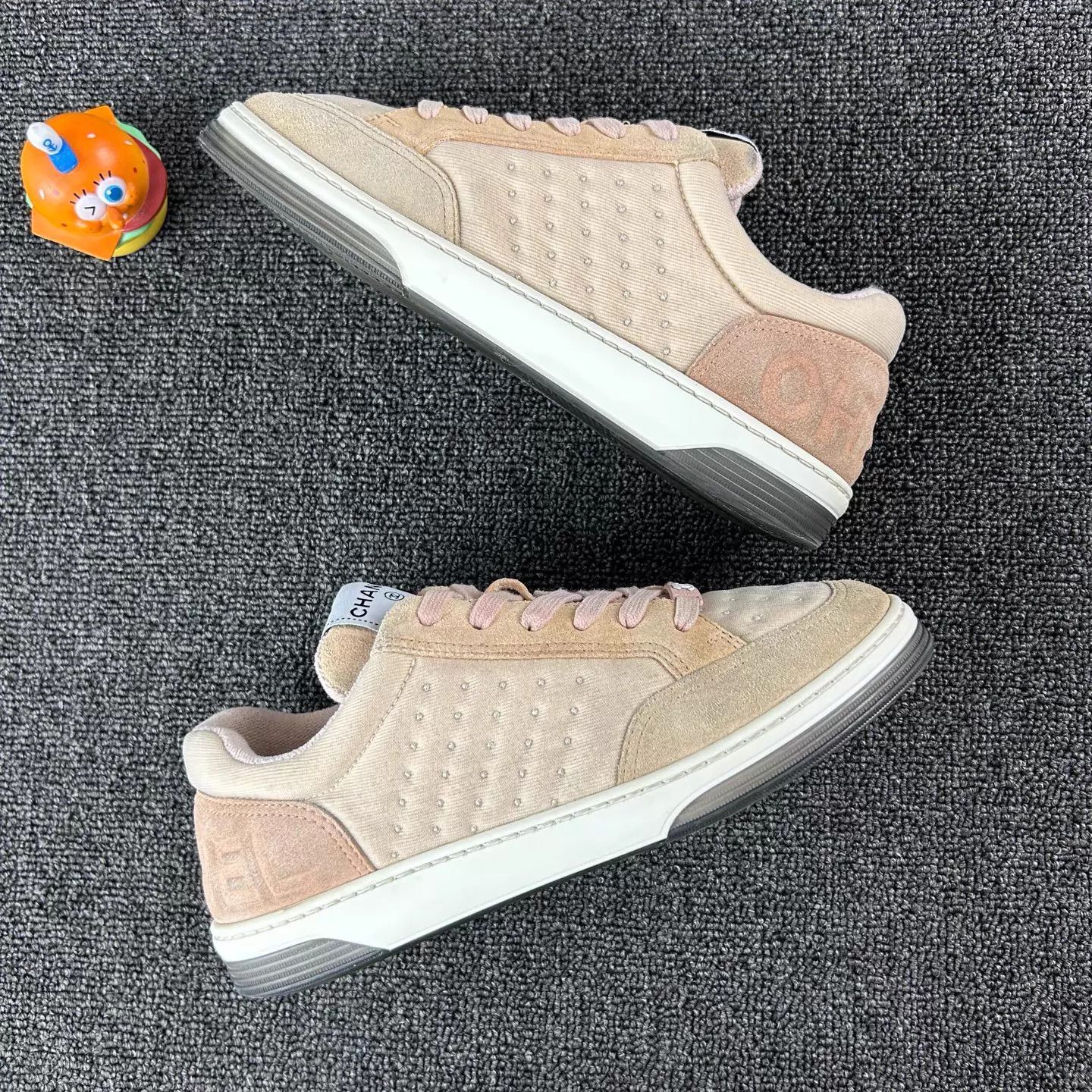 Chanel Chanel Women's Pink Casual Sneakers Size 37 Size US 6.5 / IT 36.5 - 4 Thumbnail