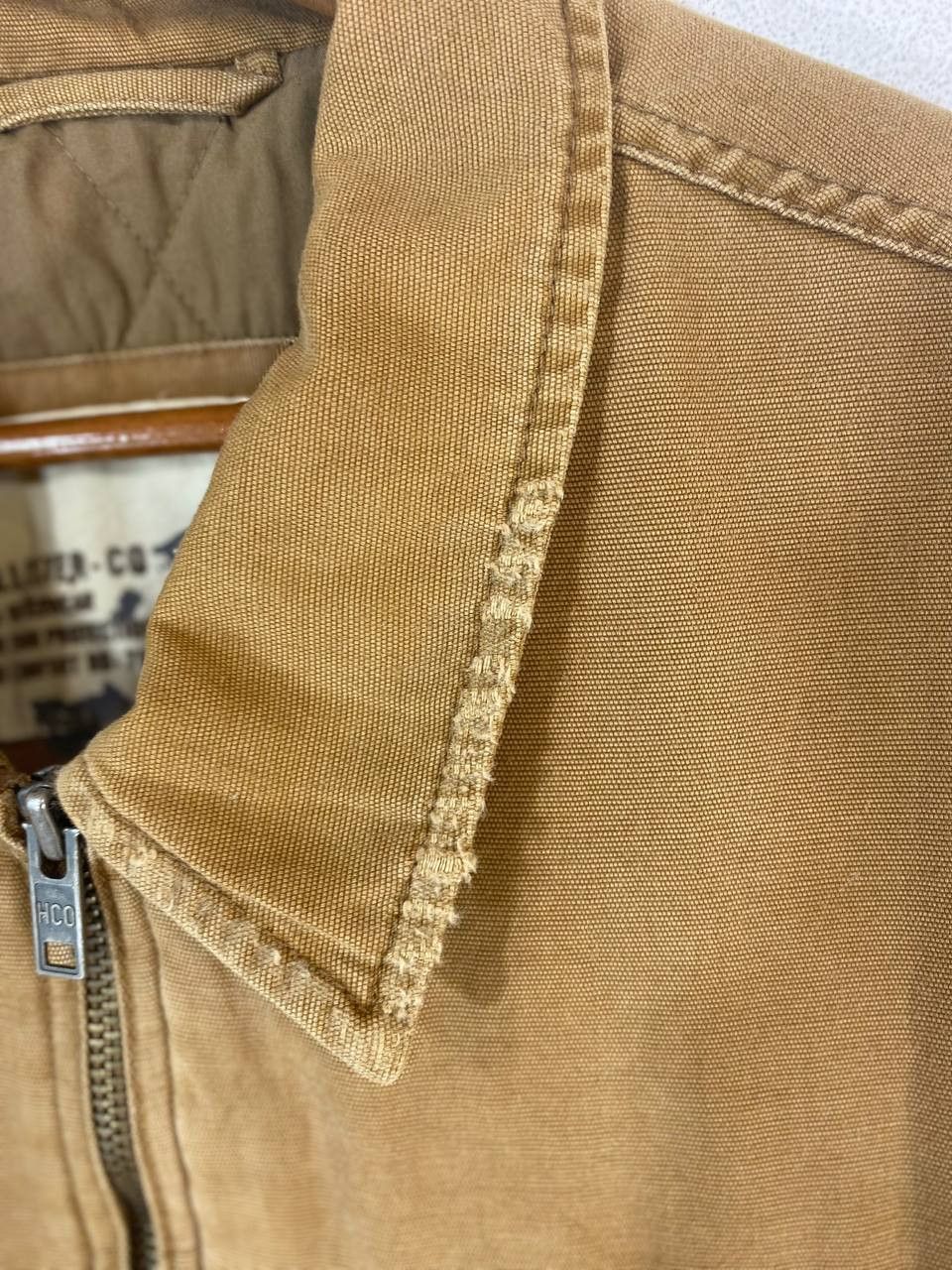 Hollister hollister khakis jacket quilted lining distressed style Size US XL / EU 56 / 4 - 4 Thumbnail