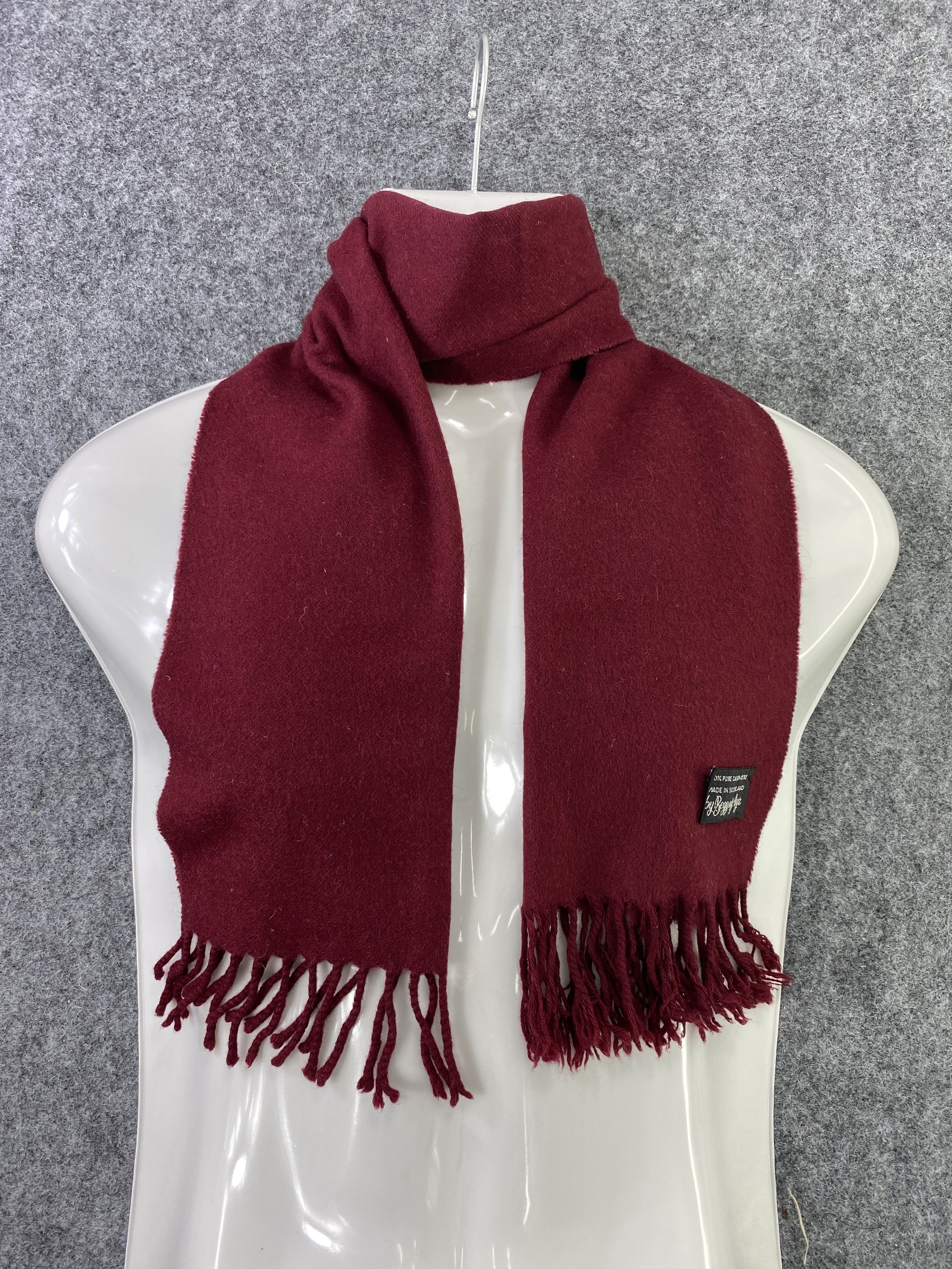 Begg x Co BEGG OF AYR PURE CASHMERE Scarf/Muffler/neckwear -T343 Size ONE SIZE - 2 Thumbnail