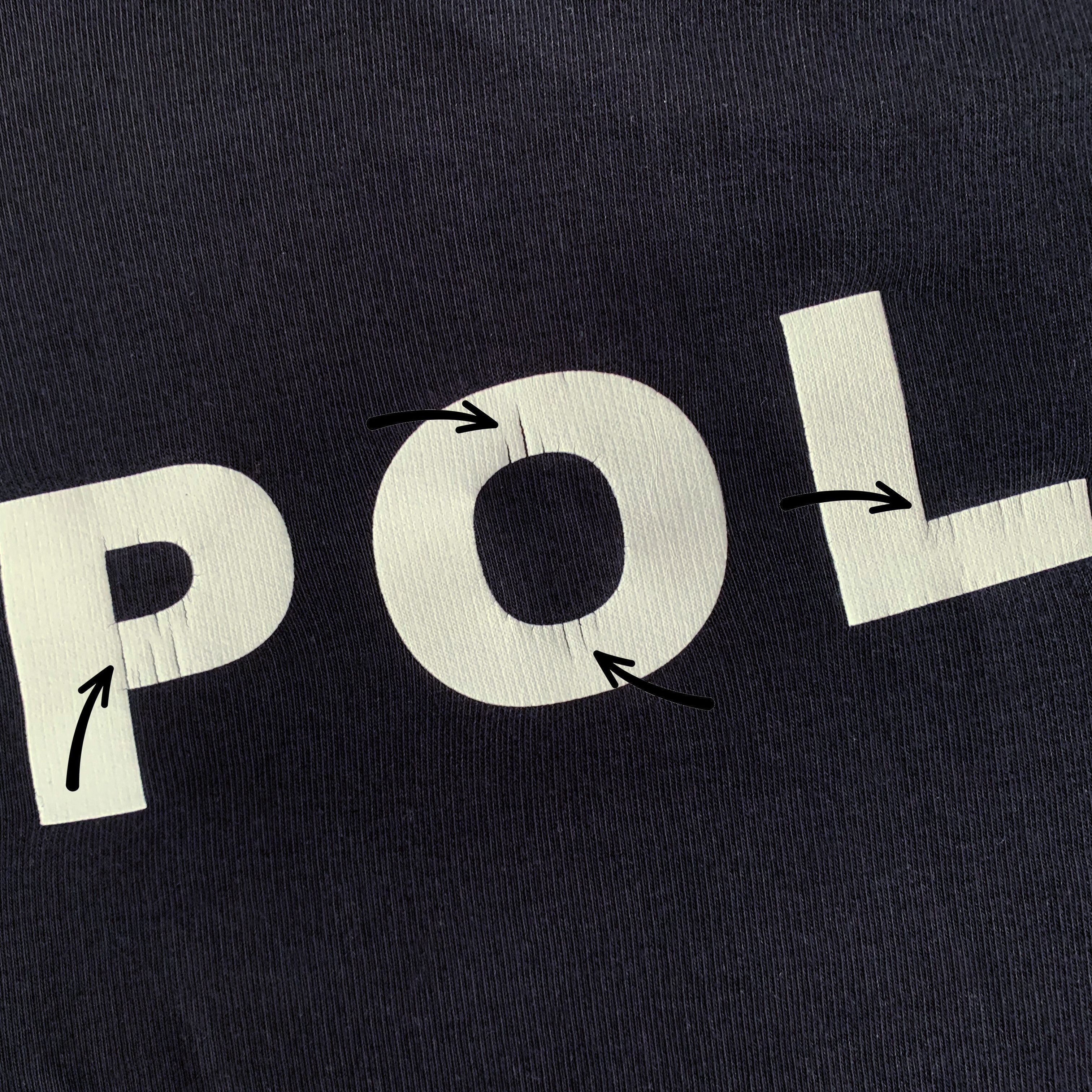 Other POLIZEI Sweatshirt Crewneck Basic Oversize Black Police S Size US S / EU 44-46 / 1 - 6 Thumbnail