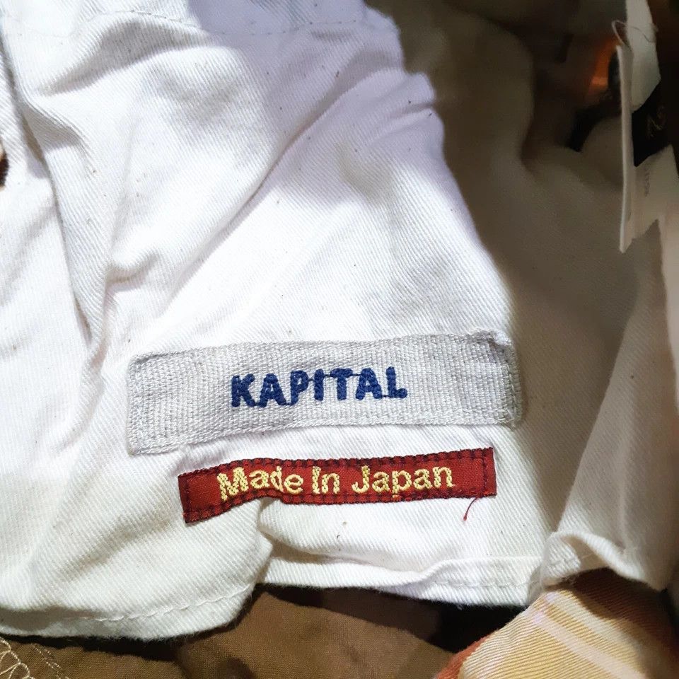 Kapital KAPITAL Plaid Pants Size 2 M 32” Cotton Linen Size US 32 / EU 48 - 10 Thumbnail