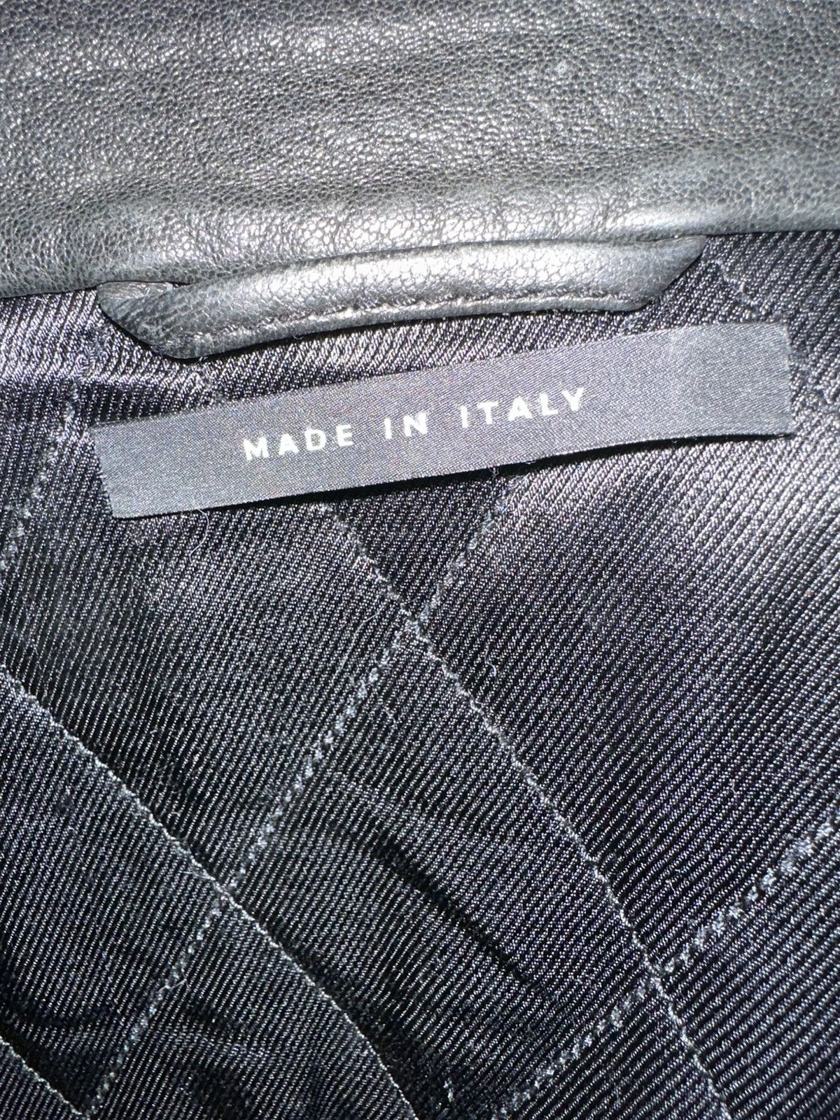 Gucci 2000s Gucci Tom Ford Moto Black Calfskin Leather Jacket Size US M / EU 48-50 / 2 - 5 Thumbnail