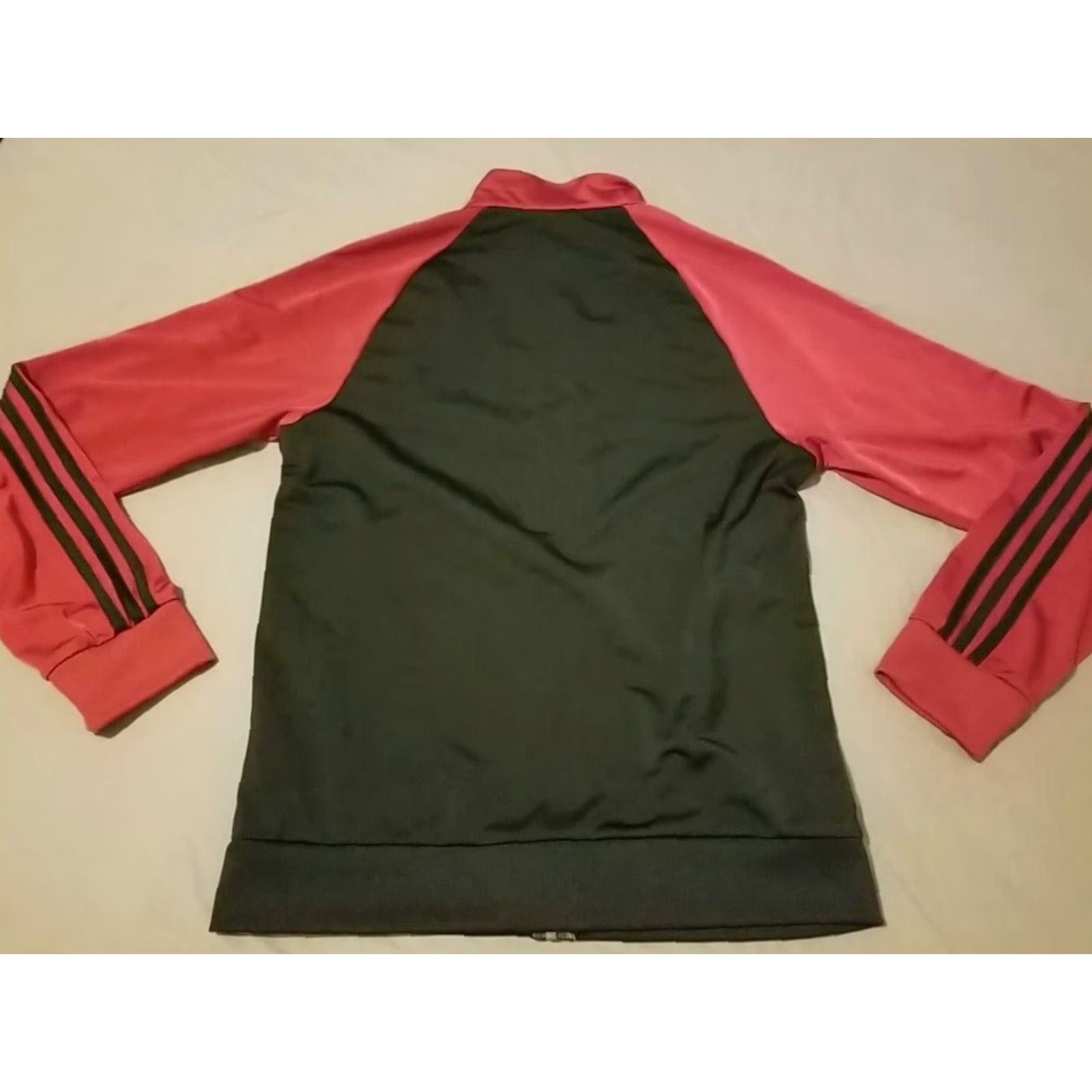Adidas adidas Jacket S Small Black Athletic Gym Workout Mens Athletic Zip Track Jacket Ppearance Sports Size US S / EU 44-46 / 1 - 6 Thumbnail