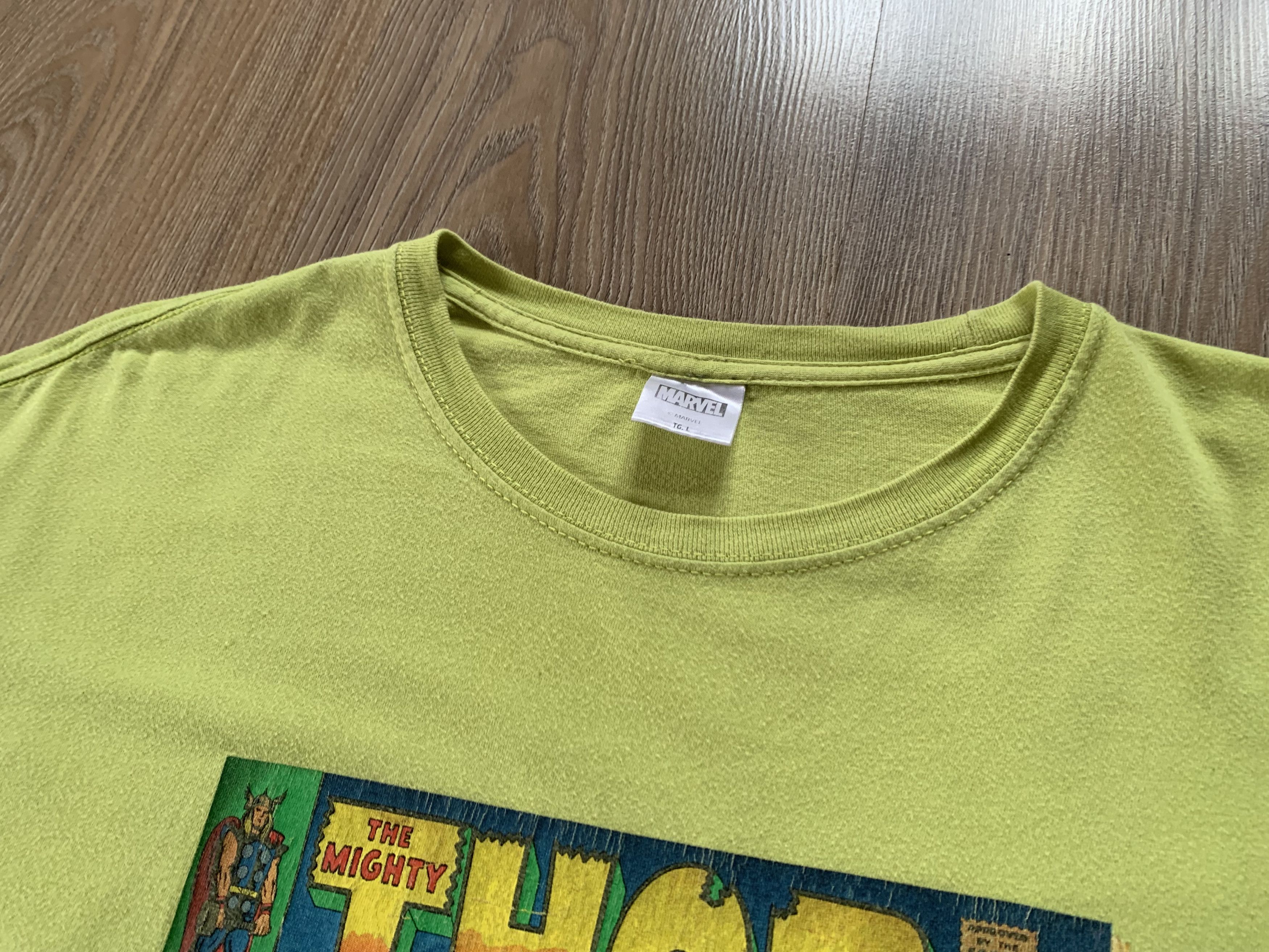 Marvel Comics × Vintage Marvel Thor Vintage Printed T-Shirt Size US L / EU 52-54 / 3 - 4 Thumbnail