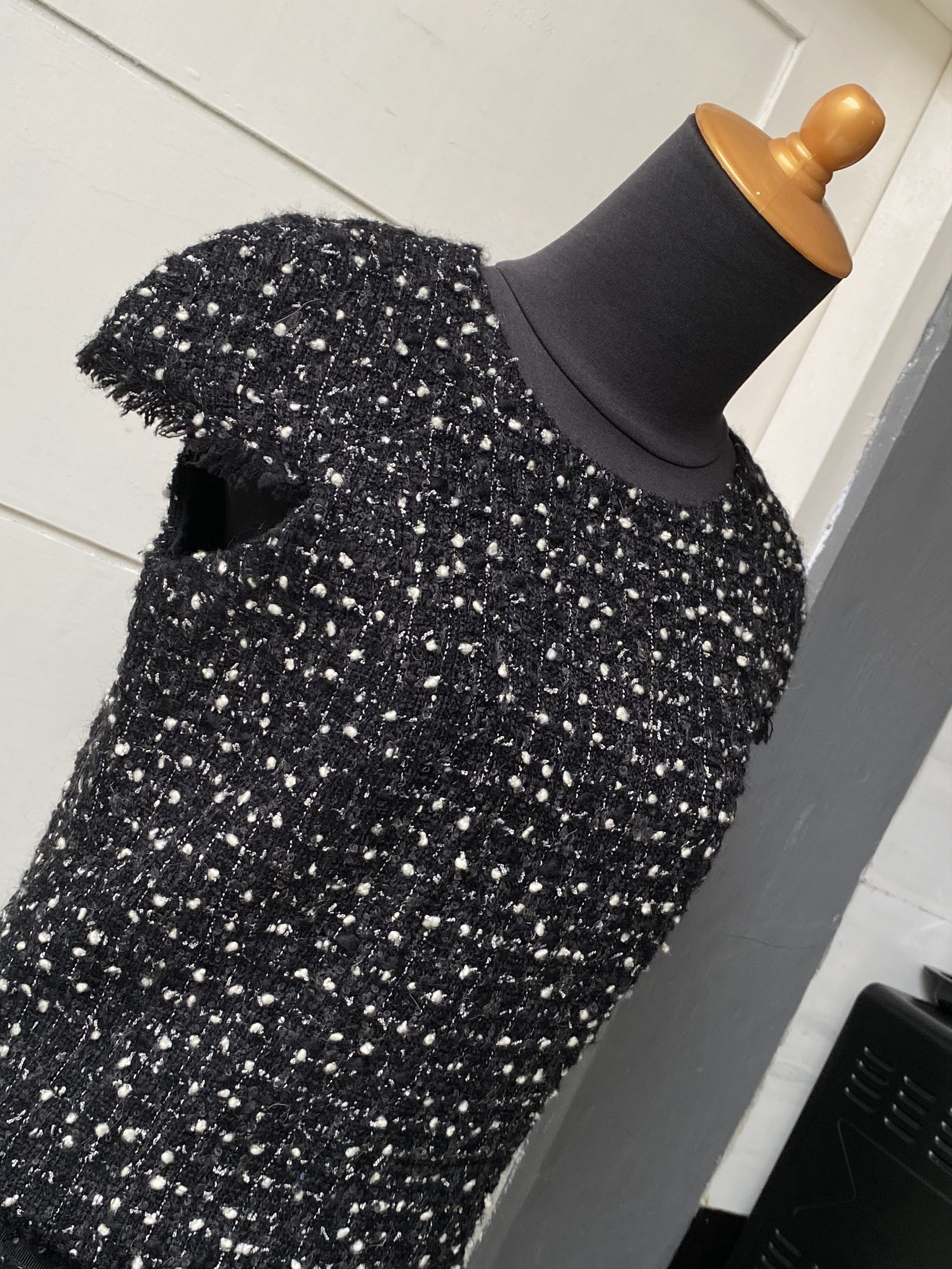 Max Mara MAX MARA Studio Chanel Knit Midi Dress Size XS / US 0-2 / IT 36-38 - 9 Thumbnail
