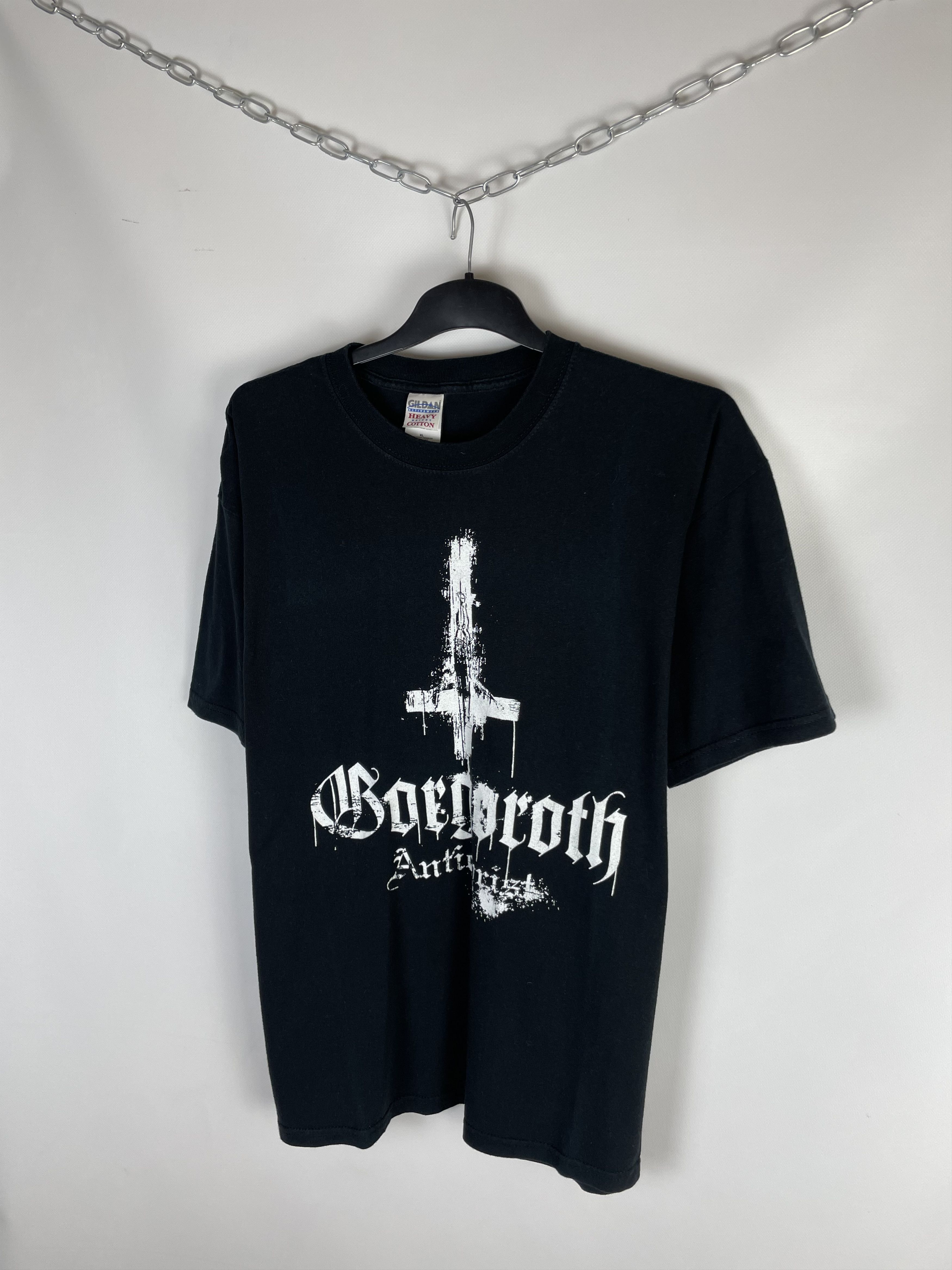 Band Tees Rare Vintage 00s Gorgoroth Antichrist Black Metal Band Tee Size US XL / EU 56 / 4 - 2 Thumbnail