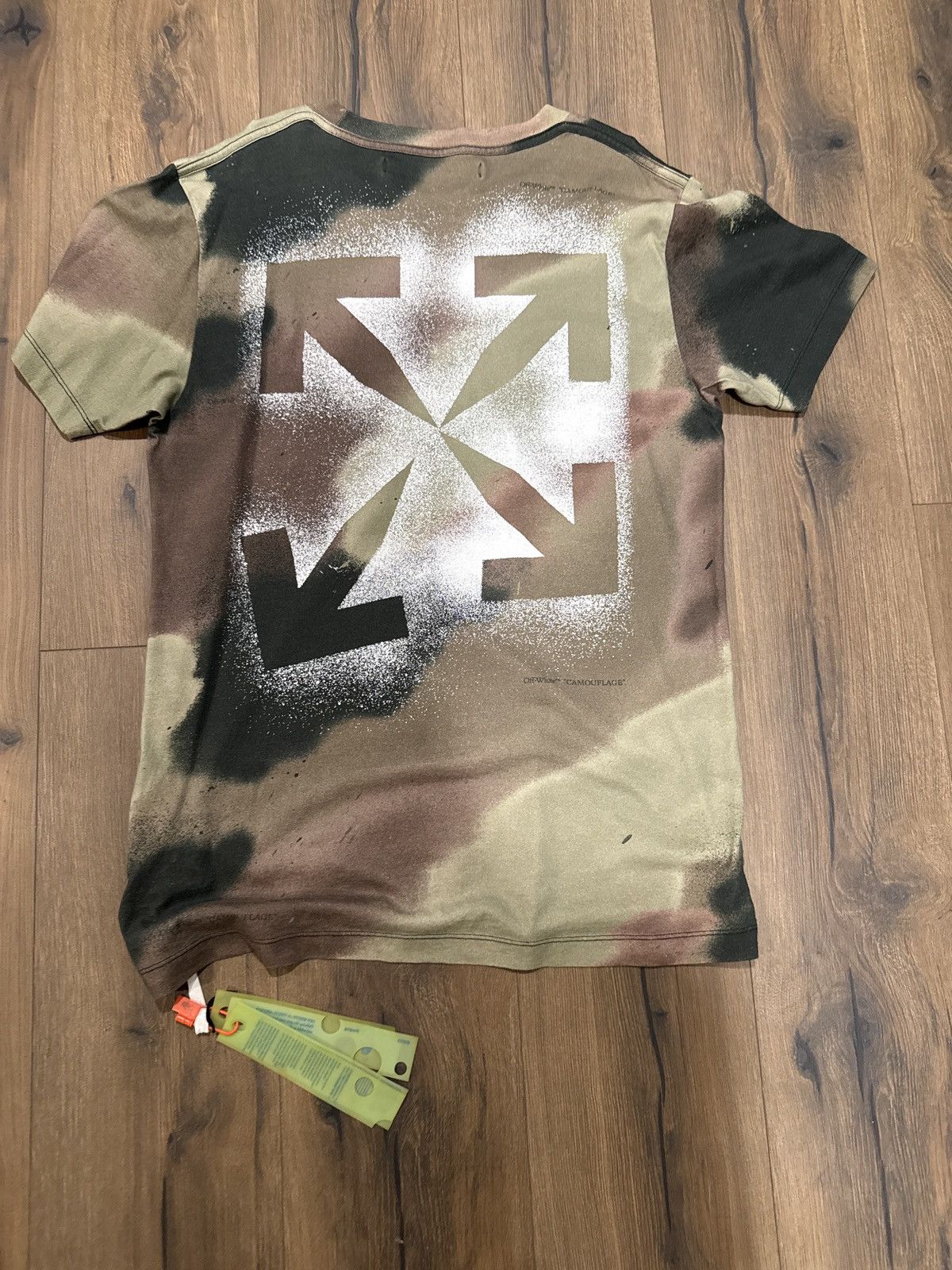 Off-White Off White Camo T Shirt Size US M / EU 48-50 / 2 - 2 Thumbnail