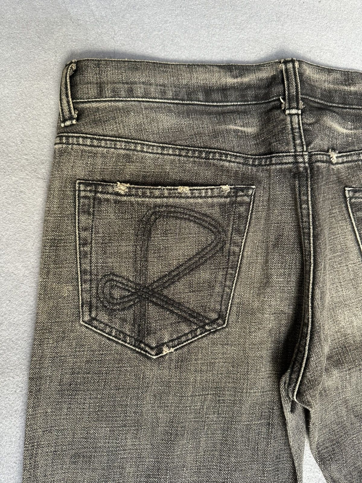 Japanese Brand Rico Japan Distressed Denim Size US 32 / EU 48 - 15 Thumbnail