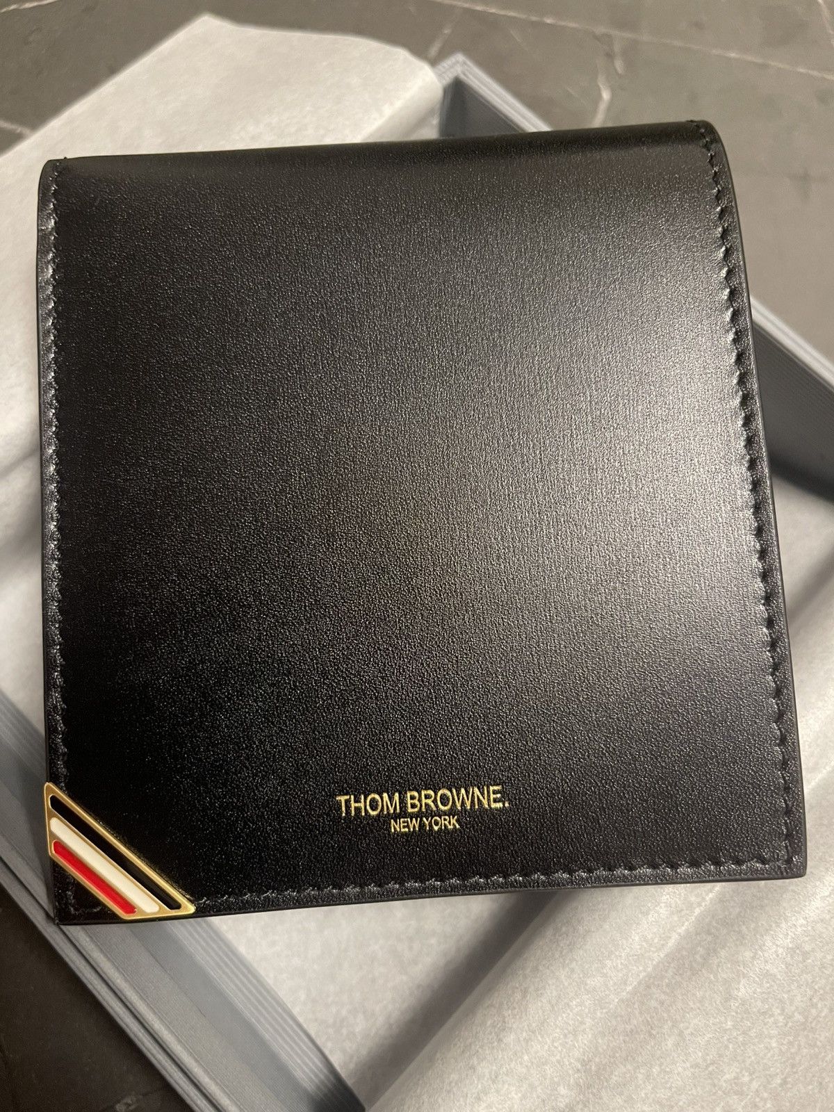 Thom Browne Thom Browne Billfold wallet Size ONE SIZE - 1 Thumbnail