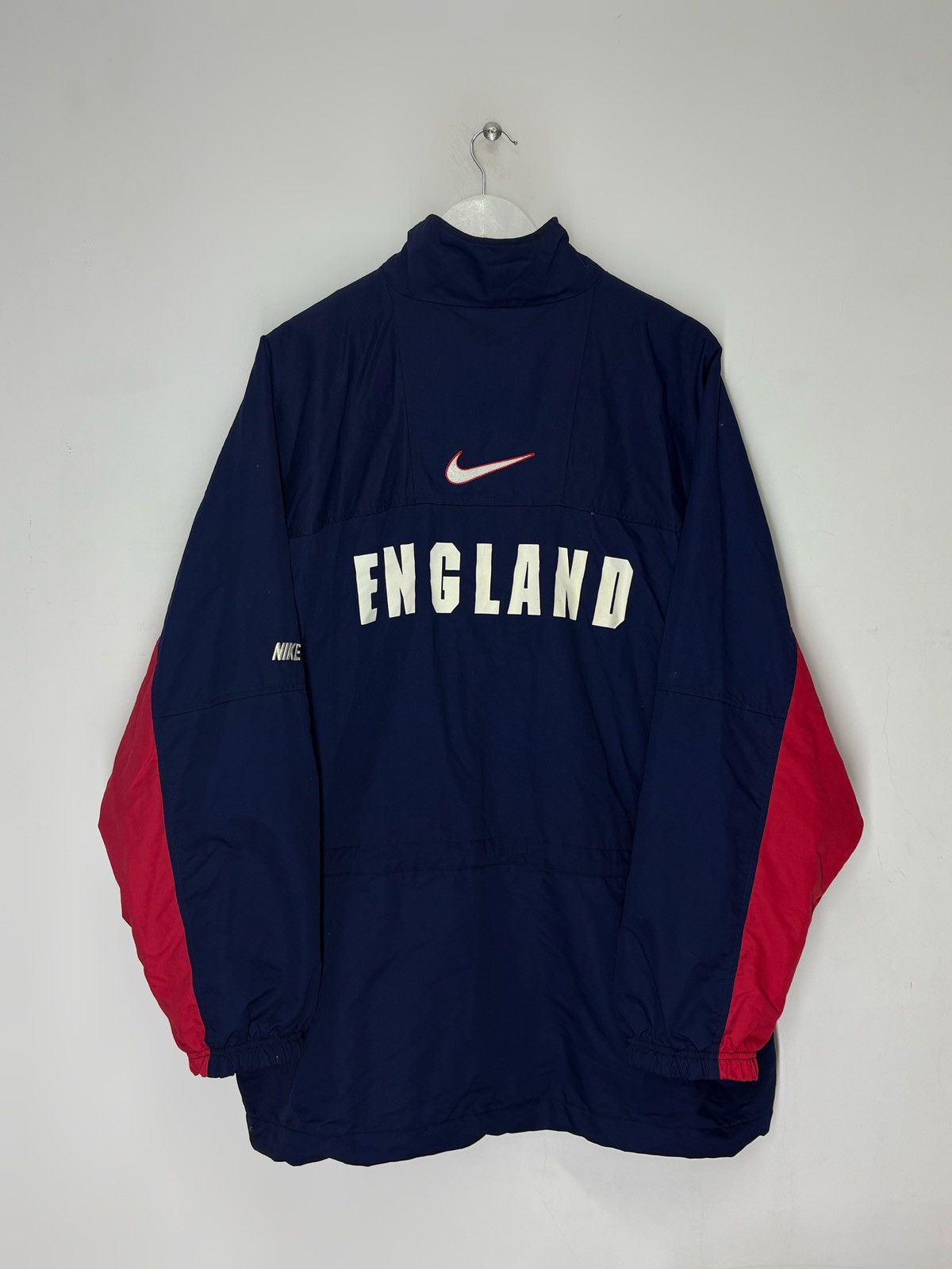 Nike Vintage 90s Nike England Rugby Union Retro Zip Jacket Size US XL / EU 56 / 4 - 2 Thumbnail