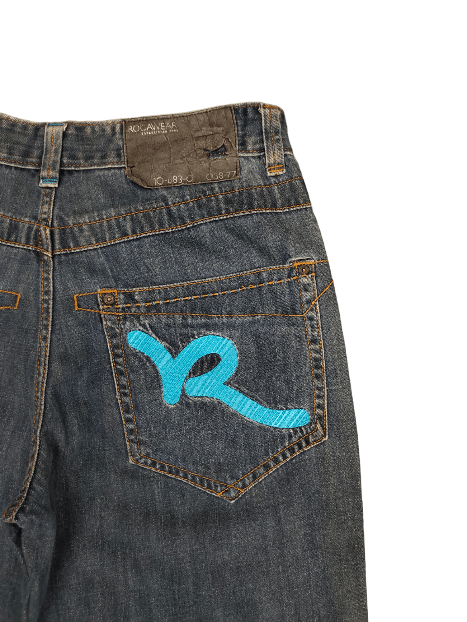 Rocawear Baggy Jeans Rocawear Denim Wide Loose Y2k Streetwear Jnco Size US 34 / EU 50 - 3 Thumbnail