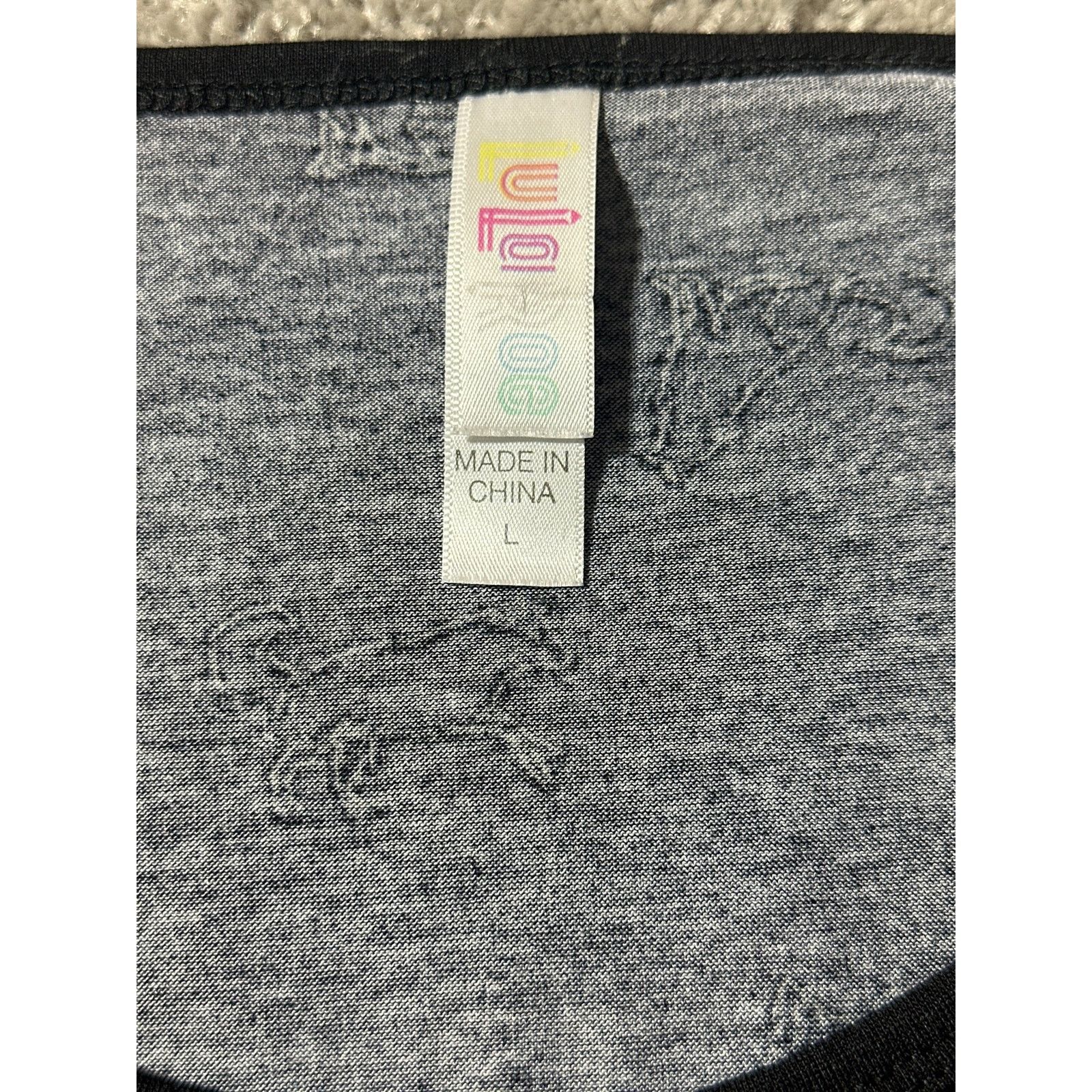 Other Lularoe Black Cat Shirt Womens L Goth Whimsigoth Grandmacore Size L / US 10 / IT 46 - 6 Thumbnail