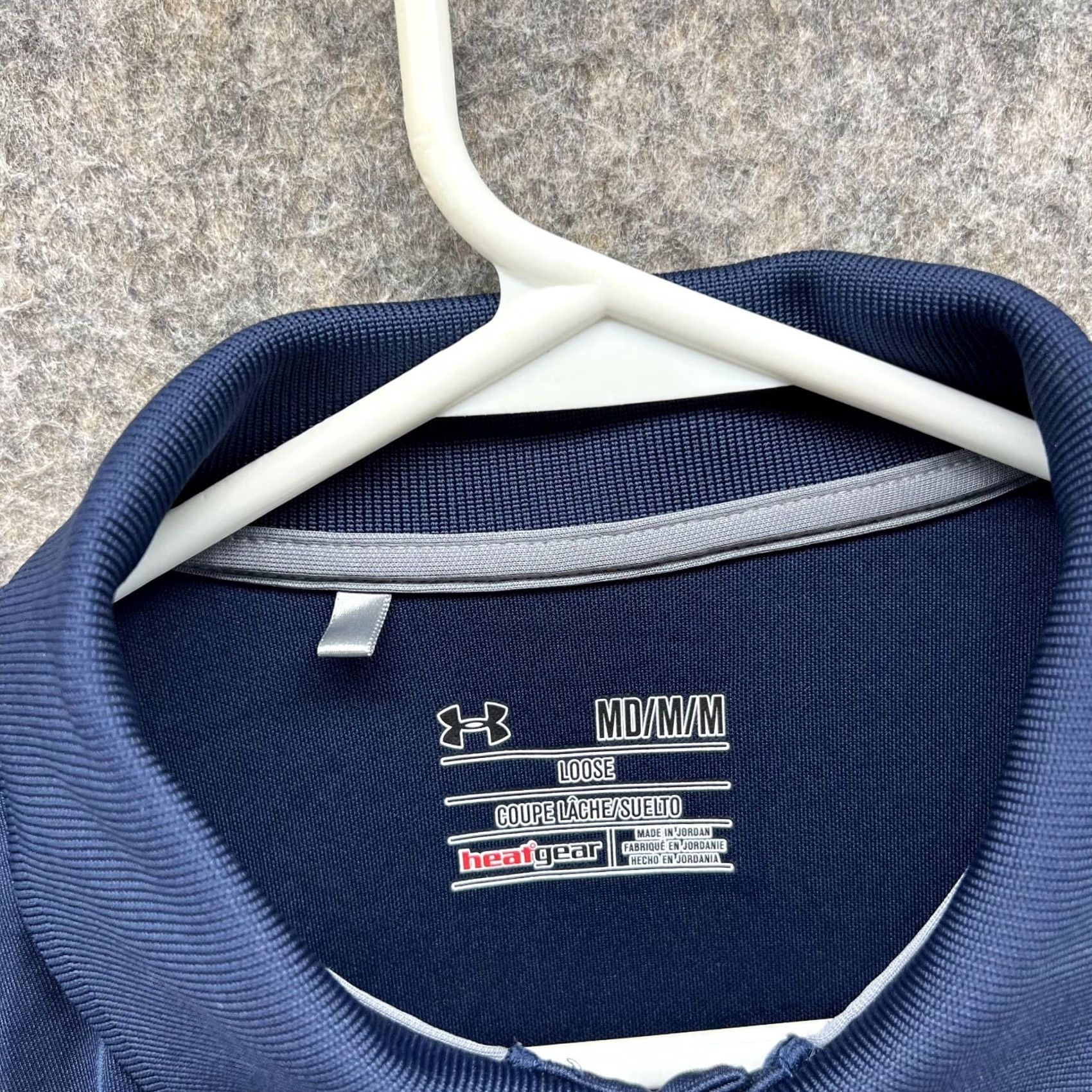 Under Armour Under Armour Polo Shirt Men Medium Blue Navy HeatGear Athletic UA Shirt Polo Casual Size US M / EU 48-50 / 2 - 5 Thumbnail
