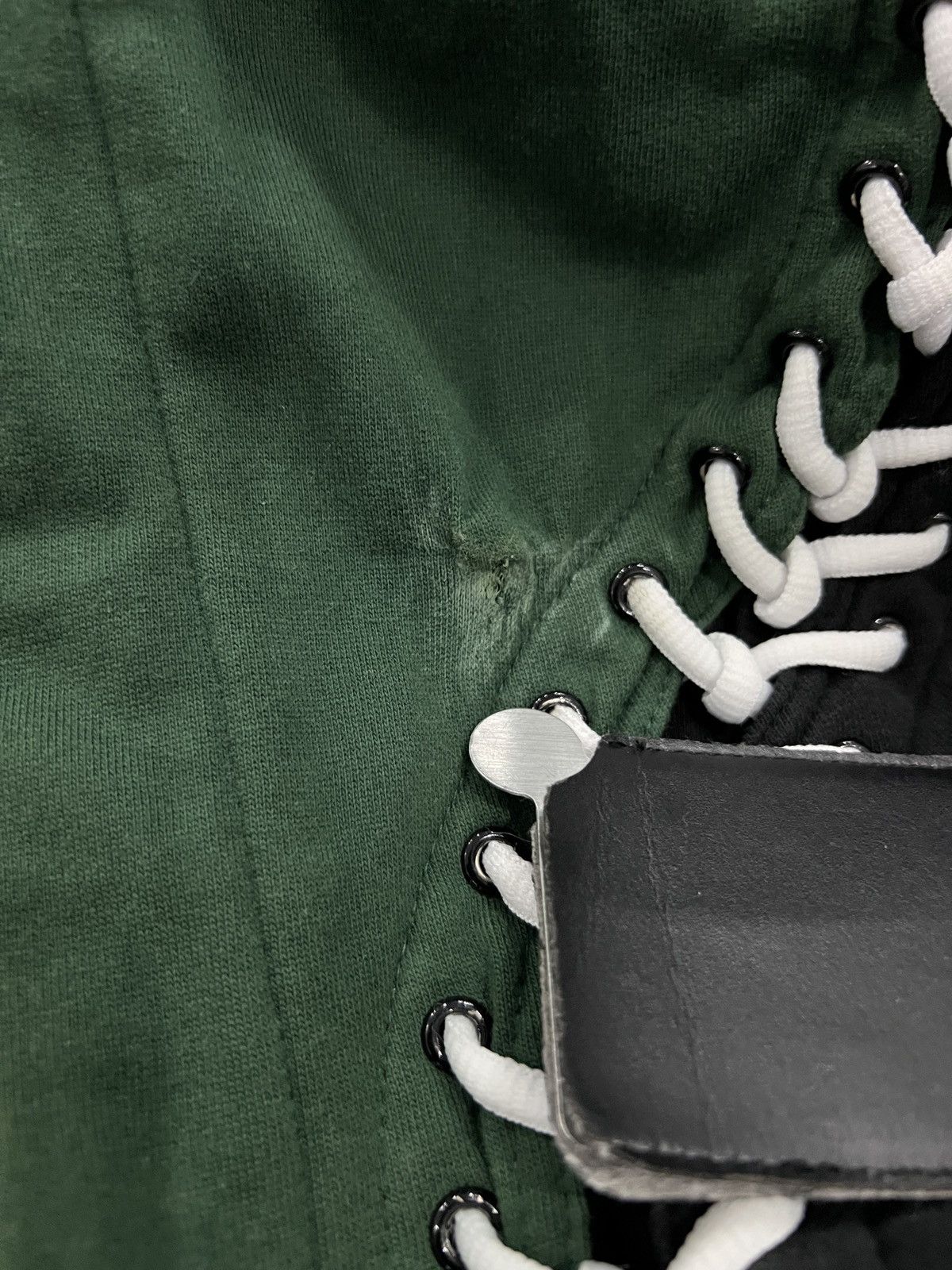KTZ KTZ FW16 Runway Baseball Lace Panel Hoodie Size US L / EU 52-54 / 3 - 10 Thumbnail