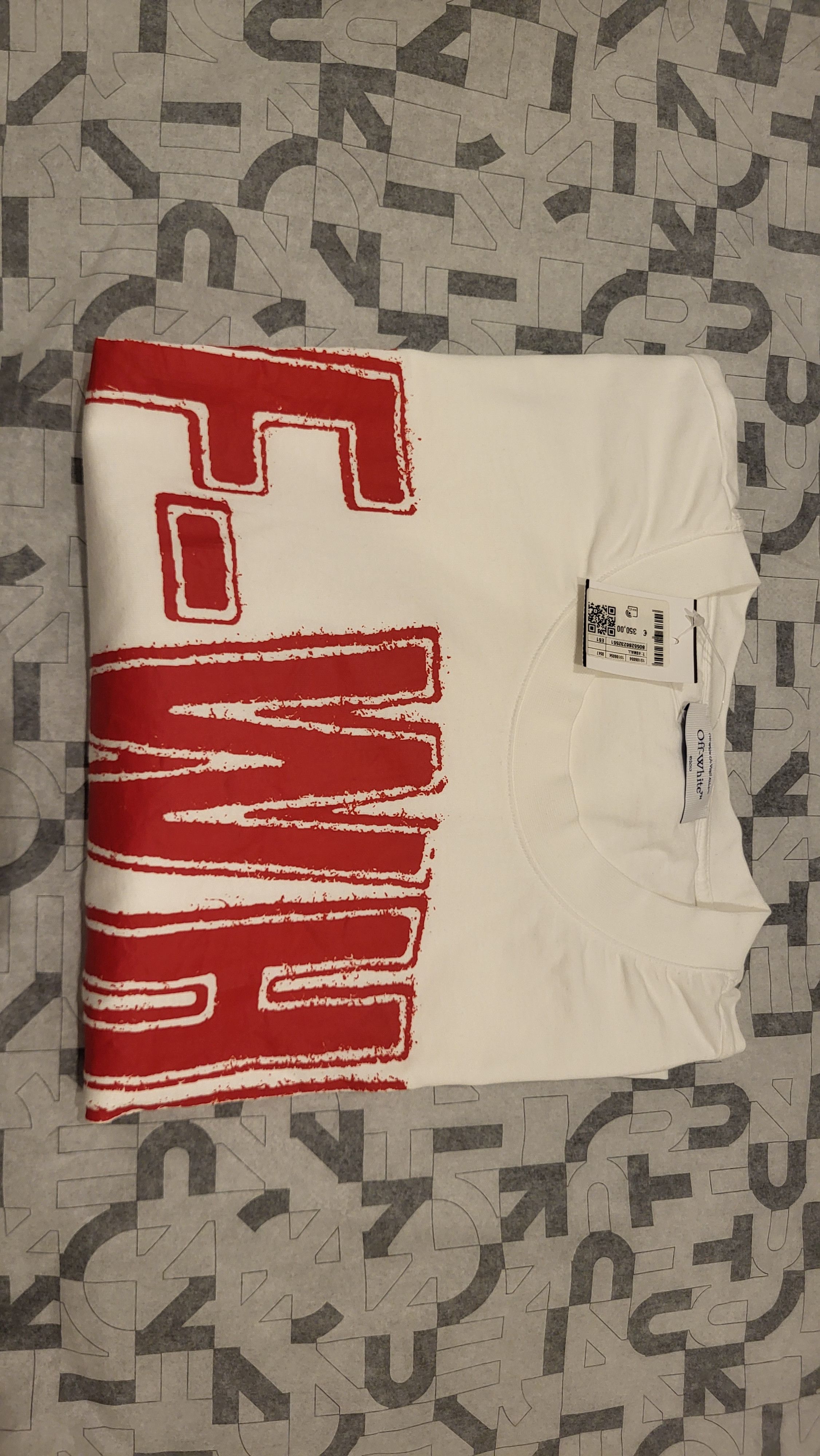 Off-White Off-White Fresco Star Tee Size US S / EU 44-46 / 1 - 6 Thumbnail