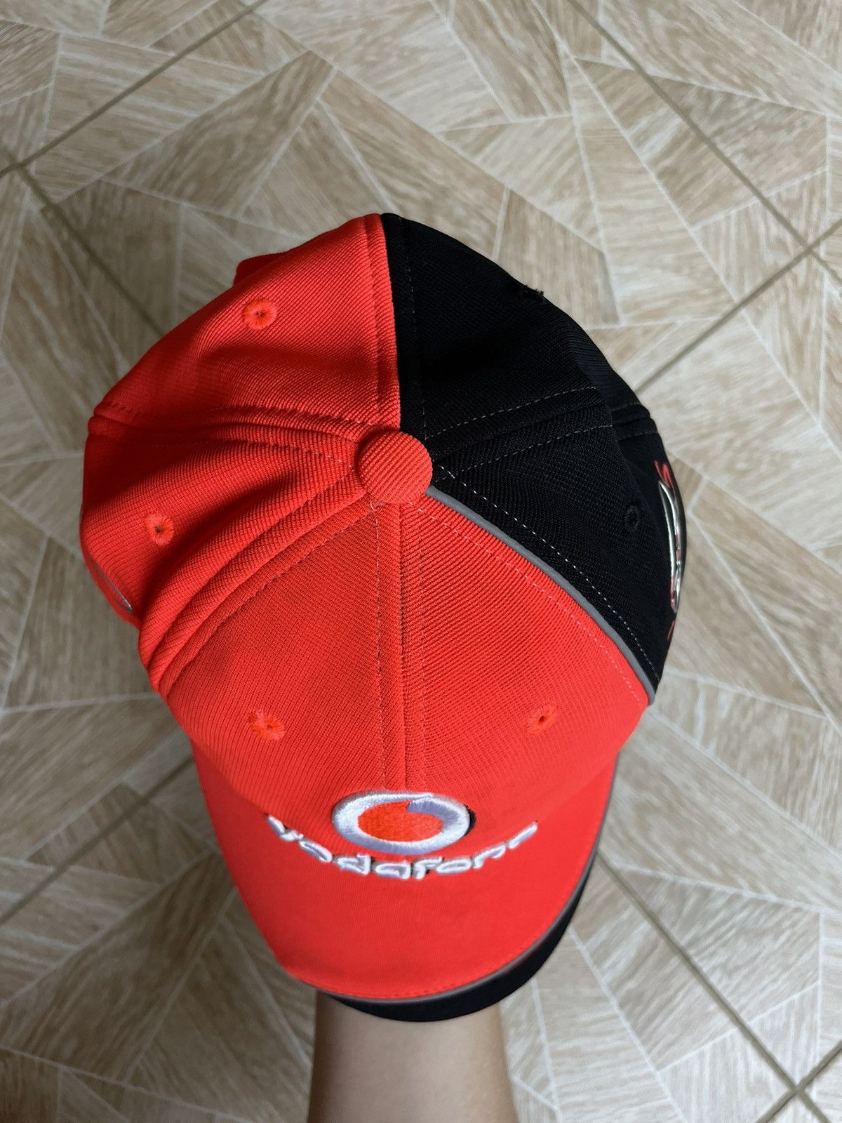 Formula 1 × Malcolm McLaren × Mercedes-Benz McLaren Mercedes F1 Lewis Cap Kids Vodafone Formula One Size ONE SIZE - 6 Thumbnail
