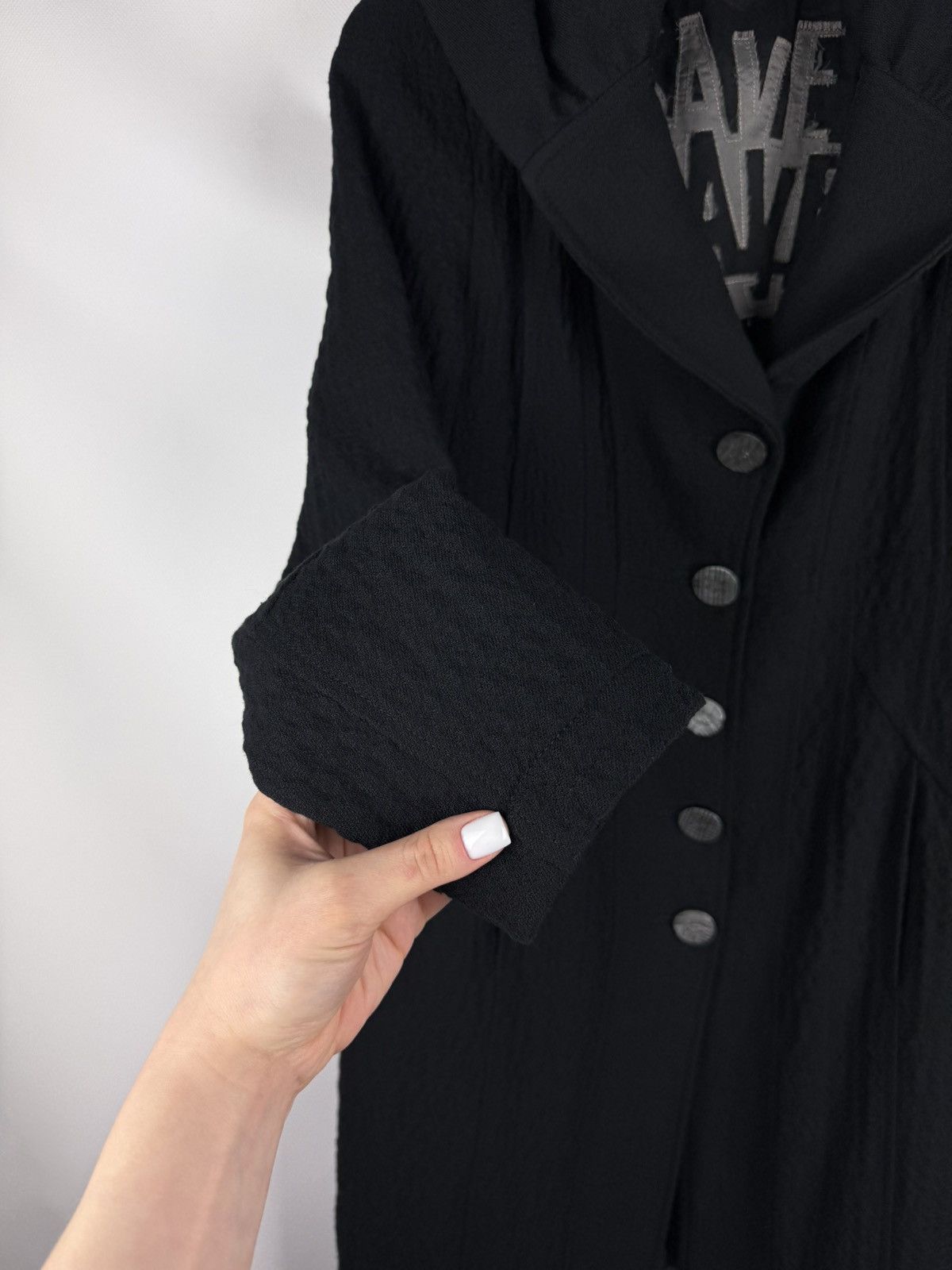 Designer Save The Queen Ladies Wool Blend Long Coat Jacket Size S Size S / US 4 / IT 40 - 12 Thumbnail