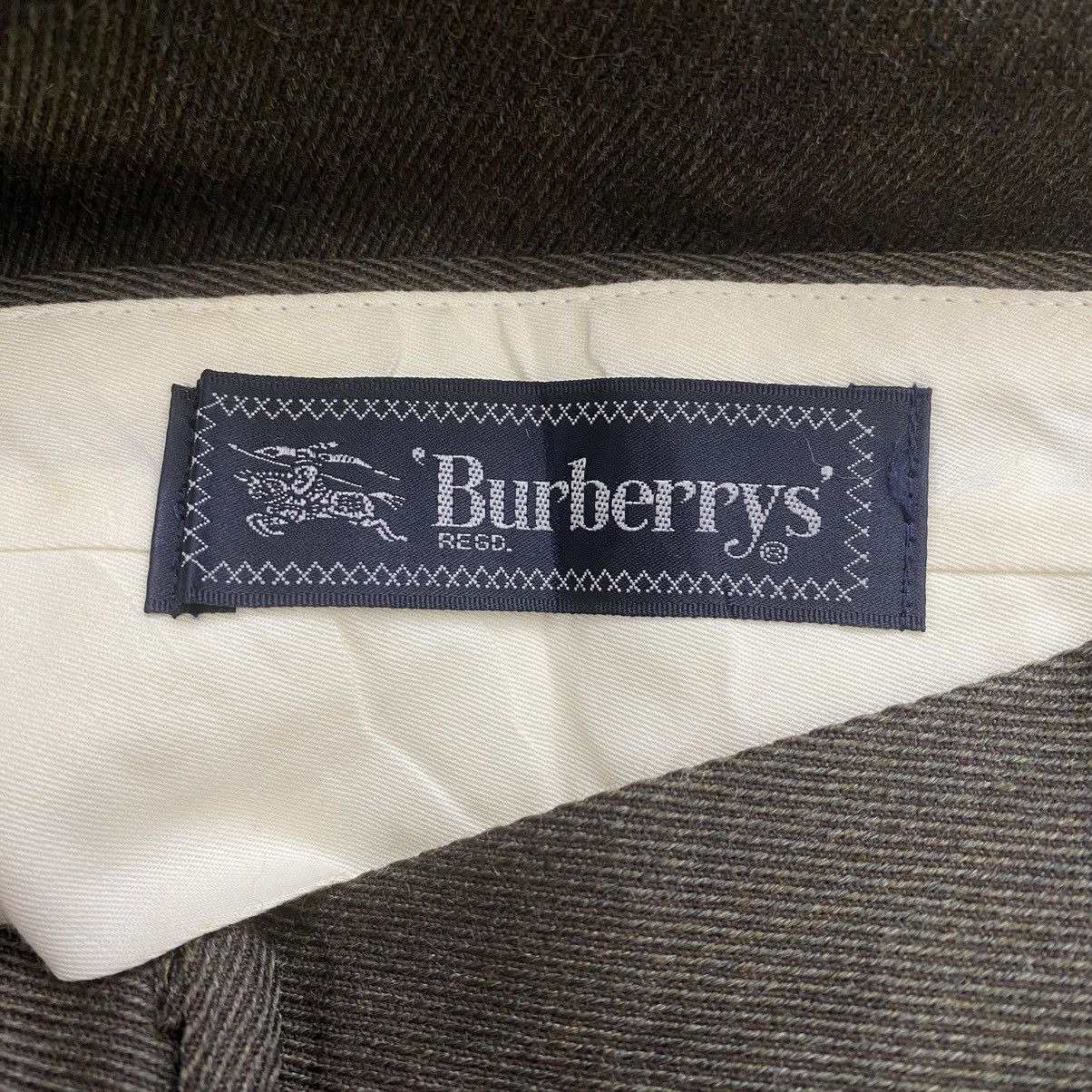 Burberry Vintage BURBERRYS England Brand Straight Cut Casual Trousers Size US 35 - 5 Thumbnail