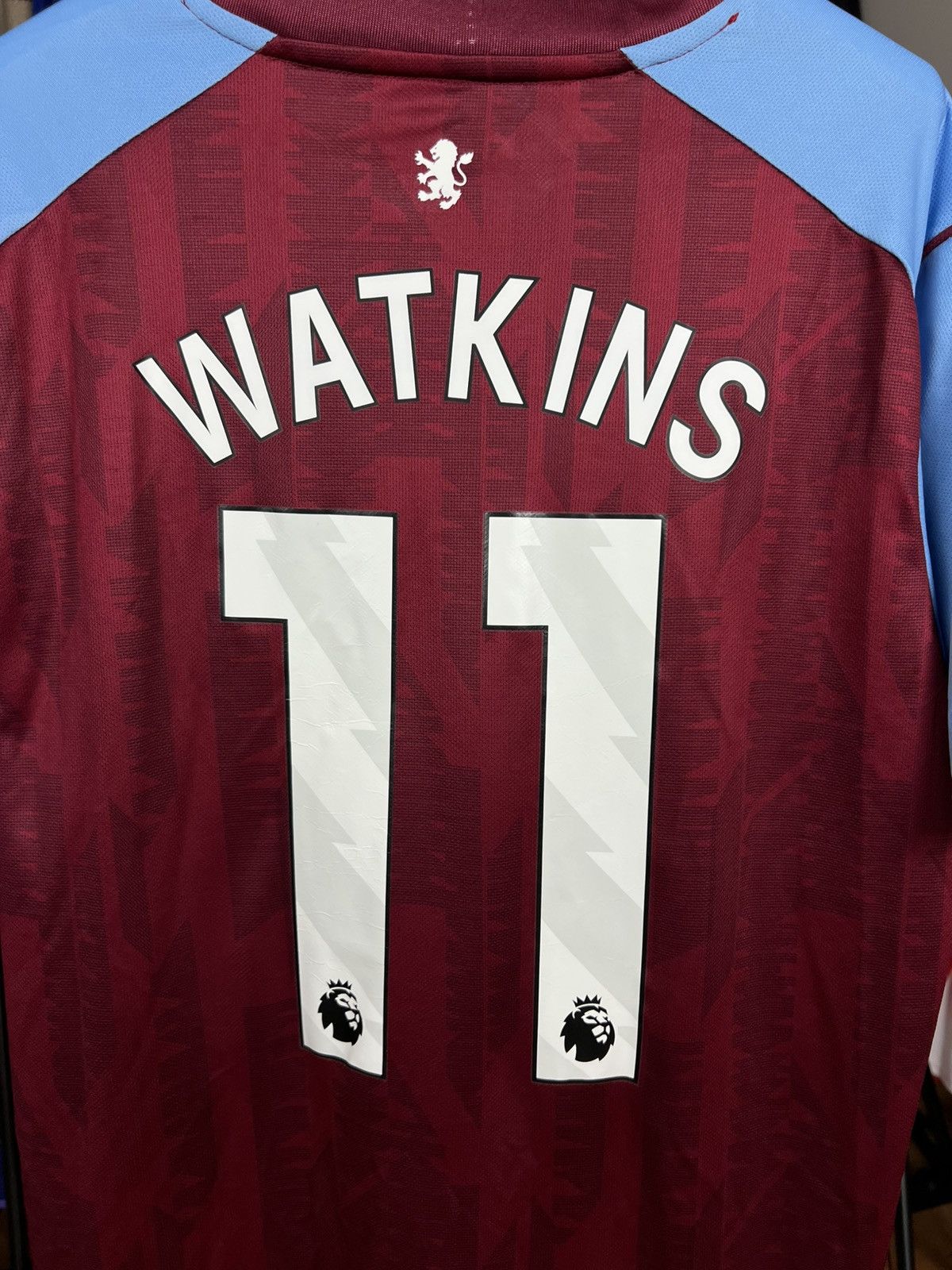 Castore Soccer Jersey Castore Aston Villa 2023/24 Watkins #11 Size US L / EU 52-54 / 3 - 3 Thumbnail
