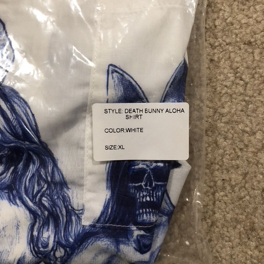 FUCT 2020 FUCT Death Bunny Aloha Shirt Size US XL / EU 56 / 4 - 8 Thumbnail