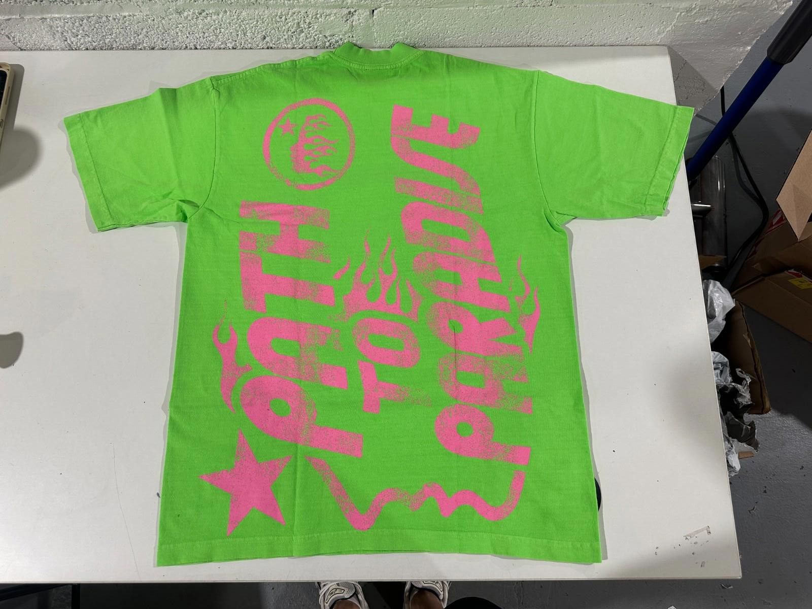 HELLSTAR NEW Hellstar Studios Path To Paradise Tee Green Men's Sz M Size US M / EU 48-50 / 2 - 2 Thumbnail